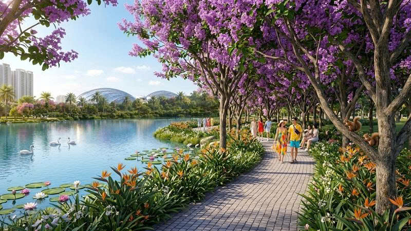Một địa chỉ, triệu trải nghiệm: Nhịp sống đa tầng làm nên sức hút của Vinhomes Sài Gòn Park