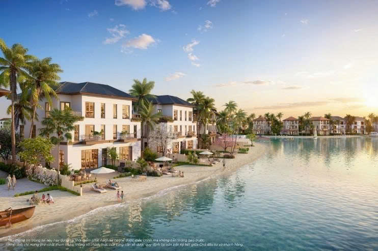 Giải mã vị trí “hàng ghế đầu” chạm mặt nước của biệt thự Vinhomes Green Paradise