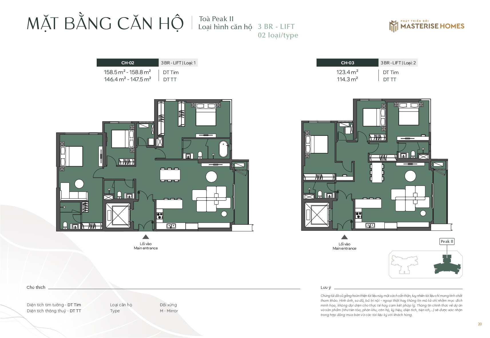Căn hộ 3PN - thang máy riêng - ảnh 8