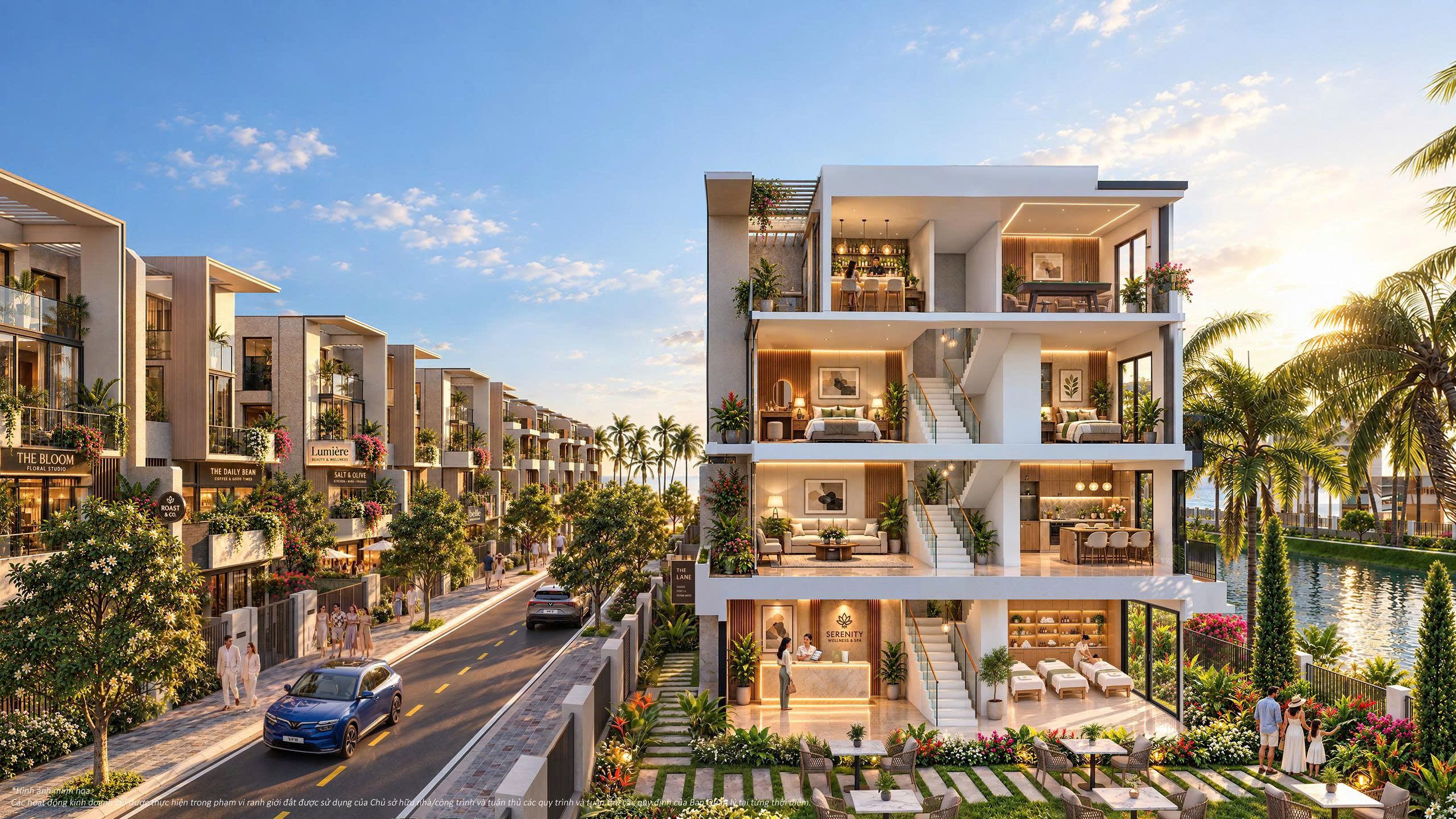GỢI Ý MÔ HÌNH KINH DOANH DÒNG SONG LẬP 162M2