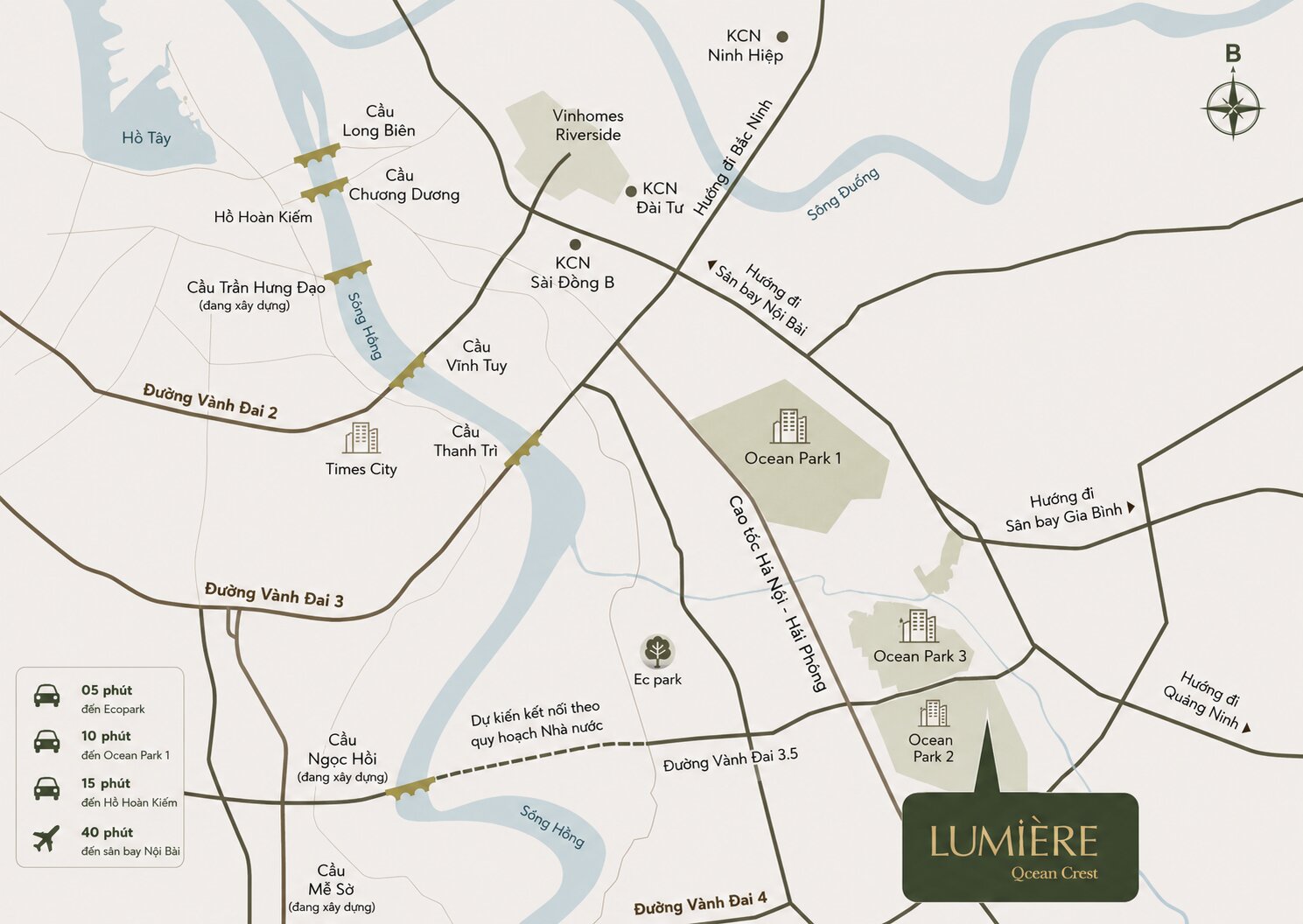 Vị trí dự án LUMIÈRE OCEAN CREST