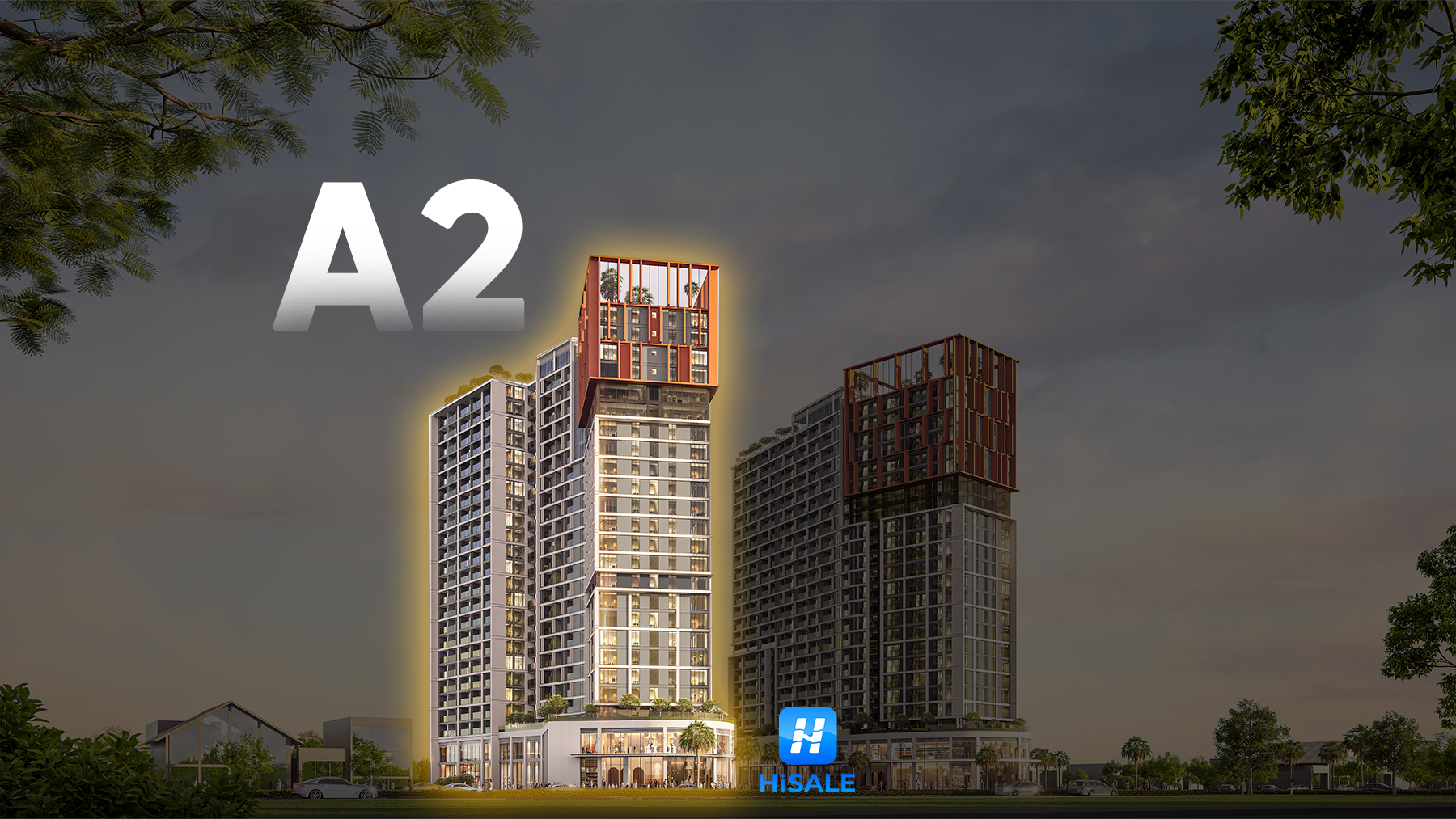 Mặt bằng TÒA A2 - SUN CORA TOWER