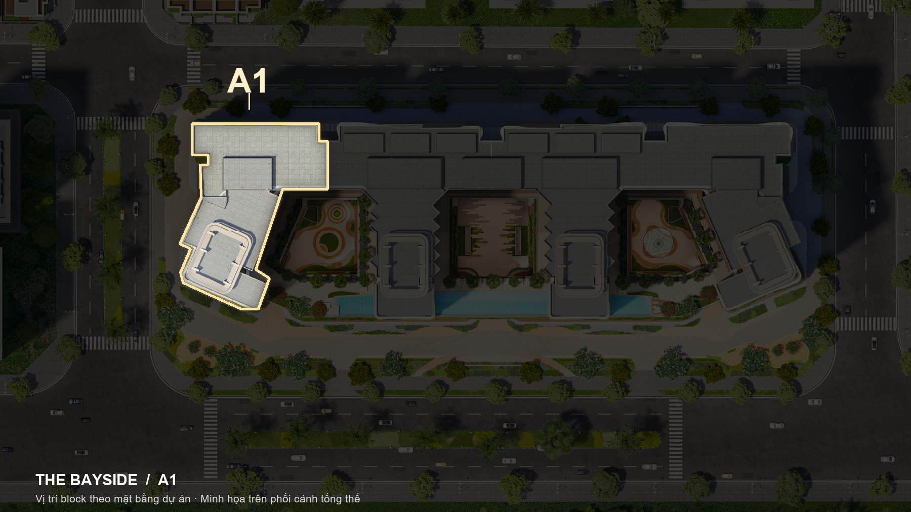 Mặt bằng BLOCK A1 - IMPERIA HOLIDAY HẠ LONG