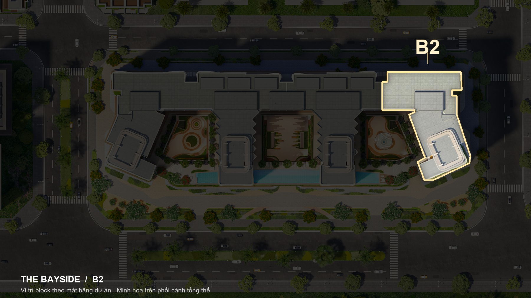 Mặt bằng BLOCK B2 - IMPERIA HOLIDAY HẠ LONG
