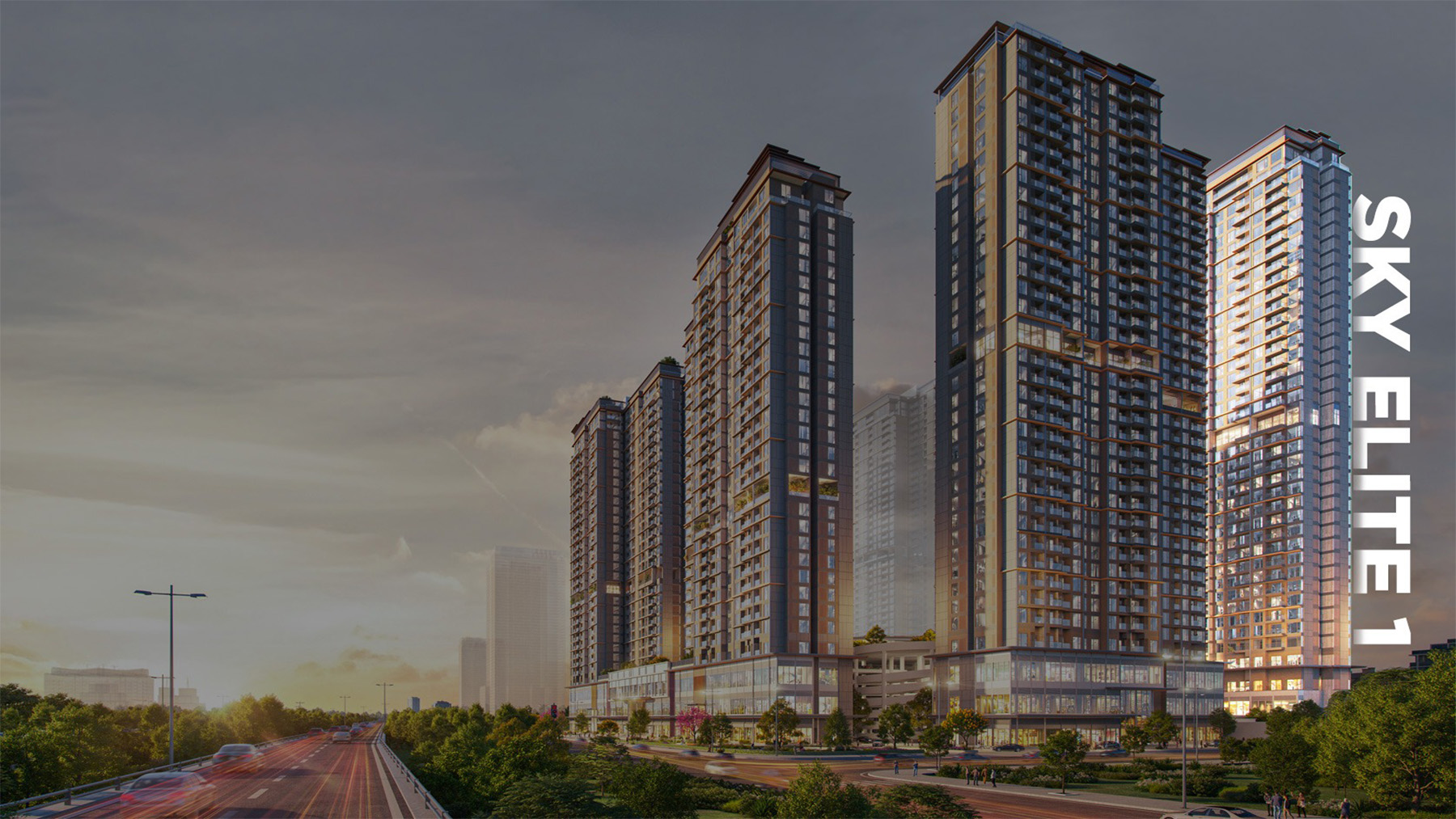 Mặt bằng E1 - IMPERIA SKY PARK - AN KHÁNH