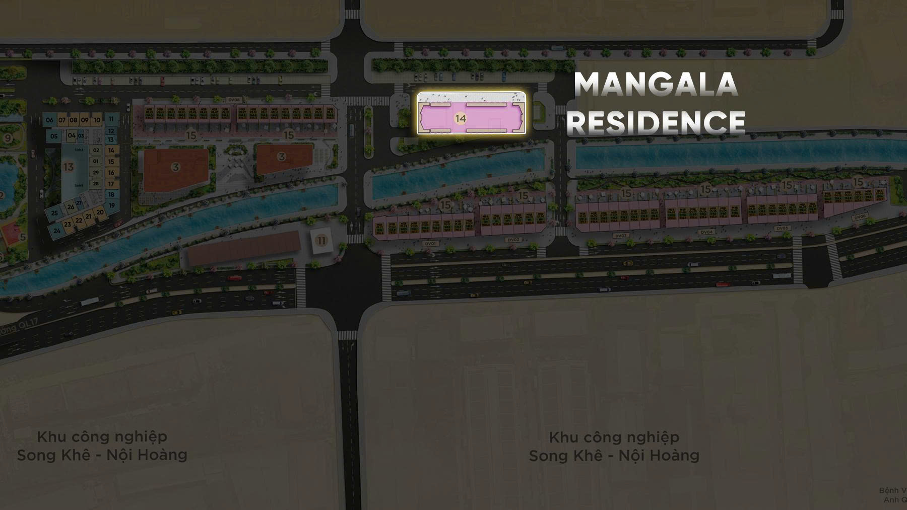 Mặt bằng MANGALA RESIDENCE - MANGALA COMPLEX