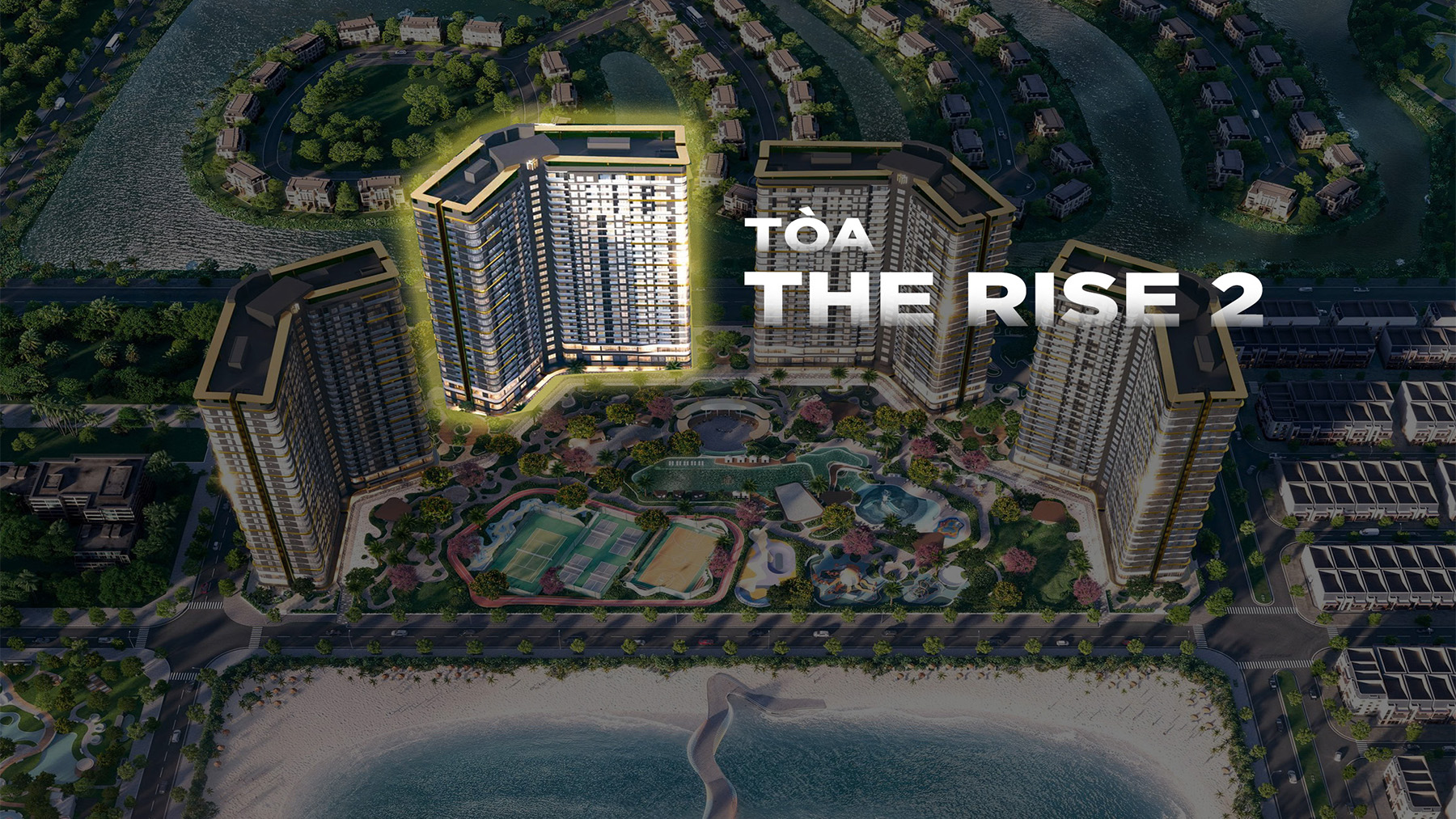 Mặt bằng THE RISE 2 - LUMIÈRE OCEAN CREST