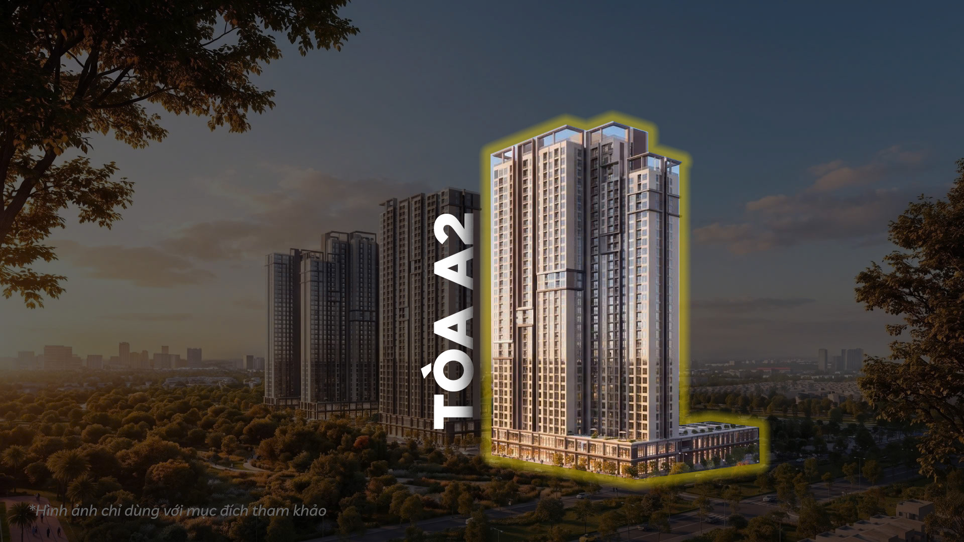Mặt bằng TÒA A2 - ZONE A - THE CITYON - IMPERIA OCEAN CITY