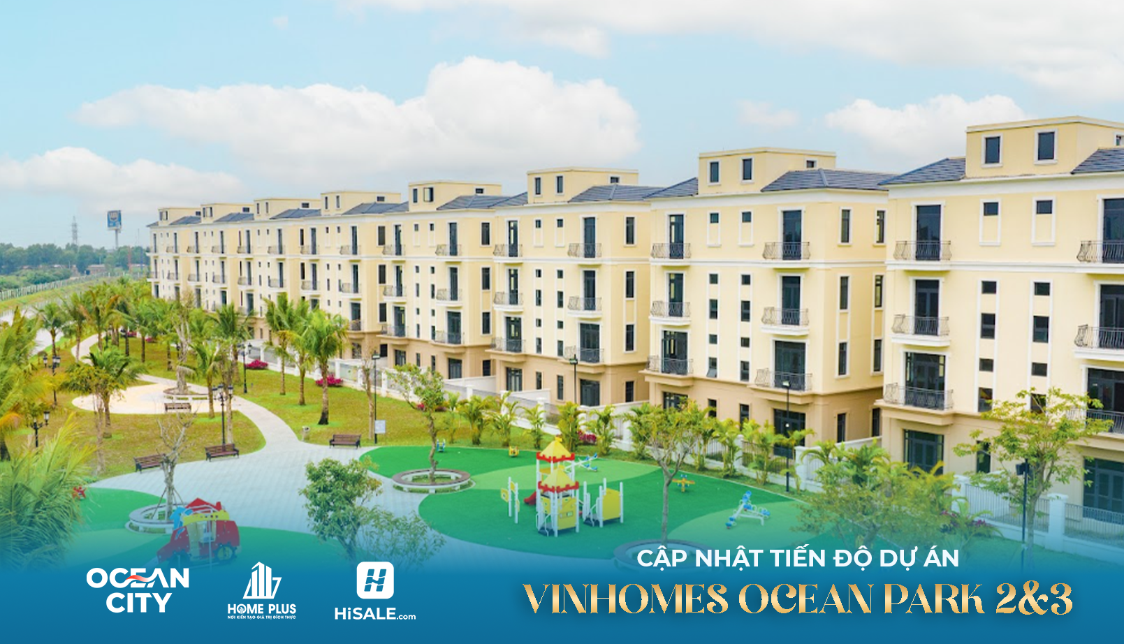 TIẾN ĐỘ DỰ ÁN VINHOME OCEAN PARK 2&3 - OCEAN CITY THÁNG 9 - 2026