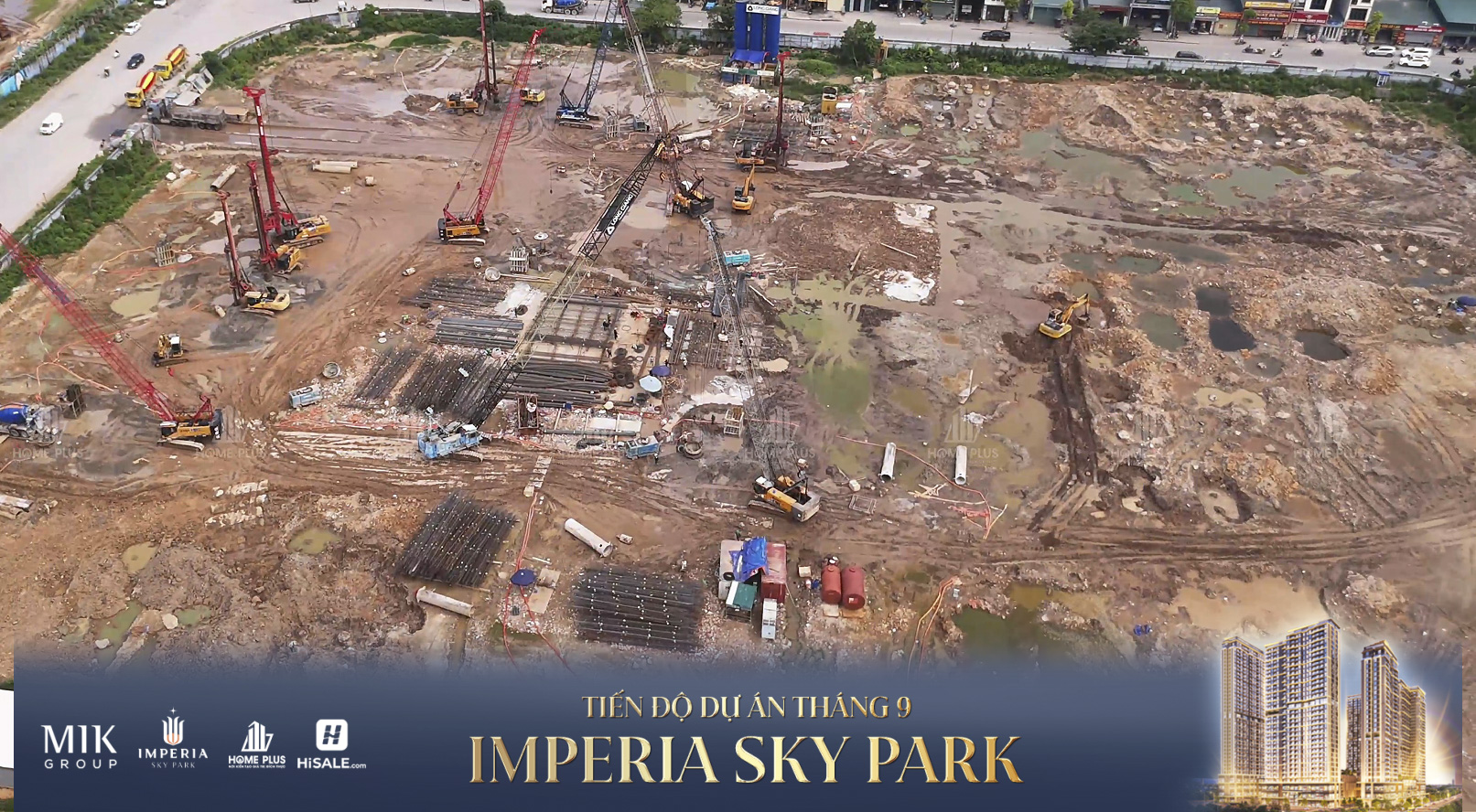 TIẾN ĐỘ T9 IMPERIA SKY PARK