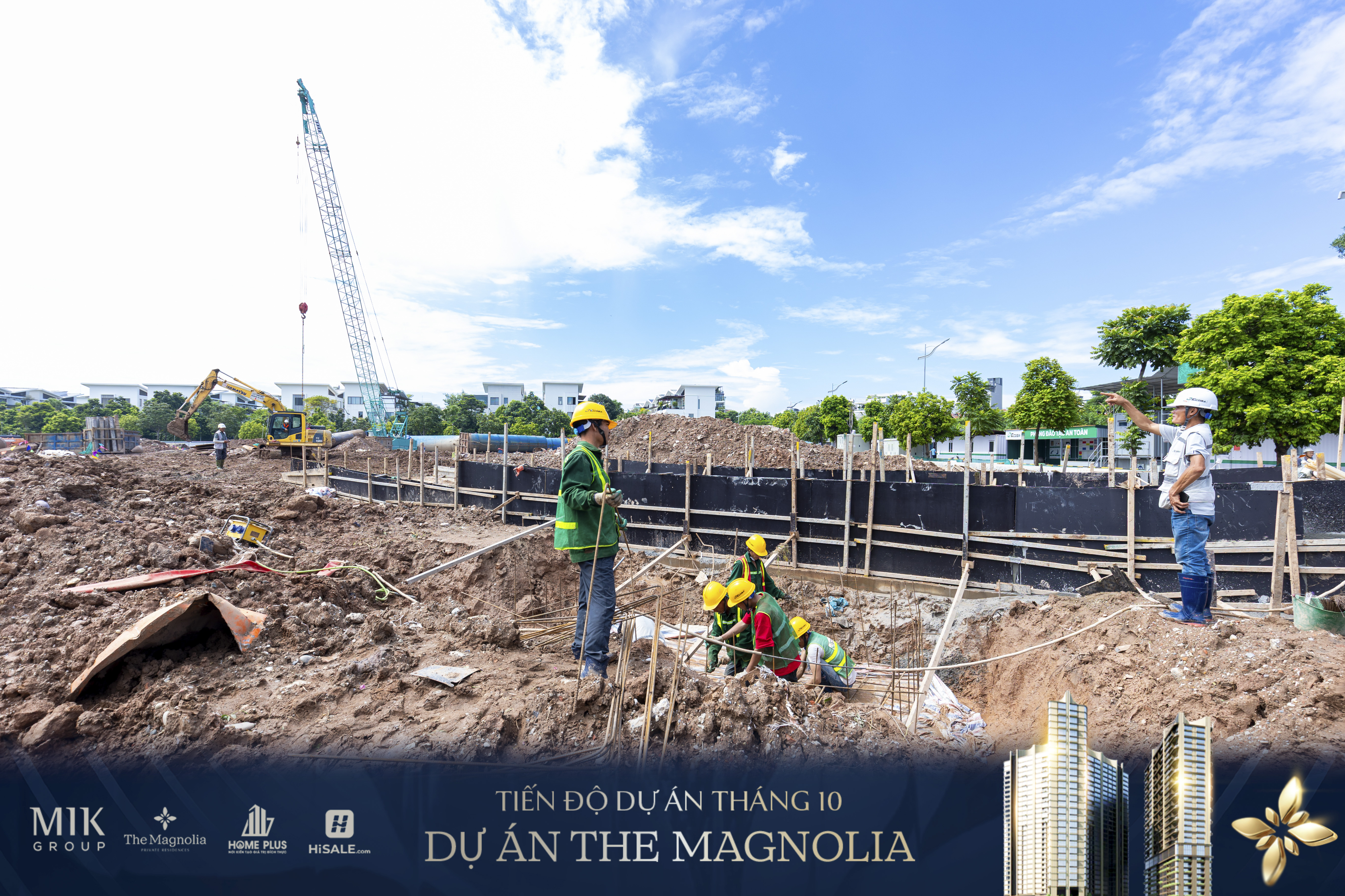 CẬP NHẬT TIẾN ĐỘ T10 THE MAGNOLIA
