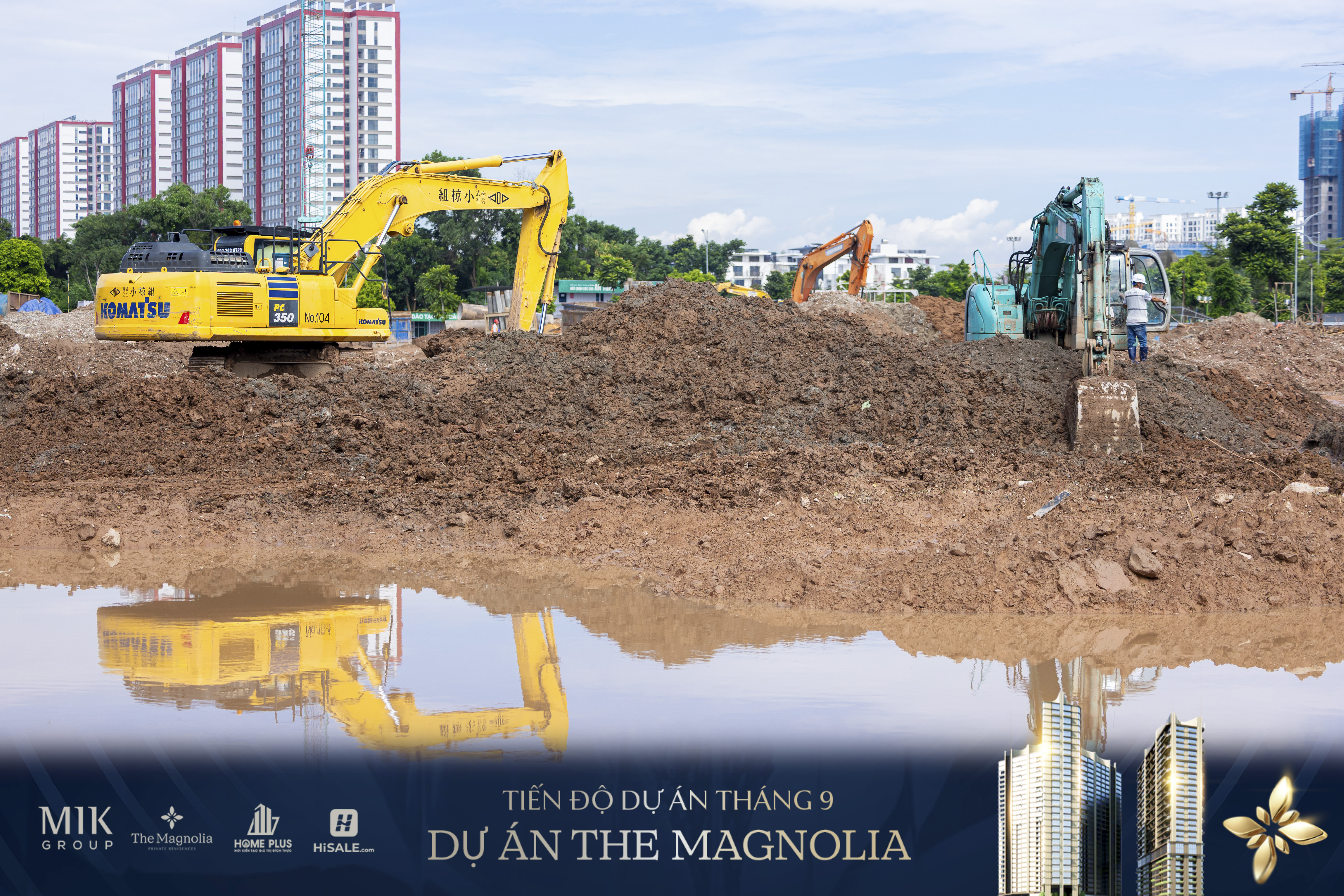CẬP NHẬT TIẾN ĐỘ T9 THE MAGNOLIA
