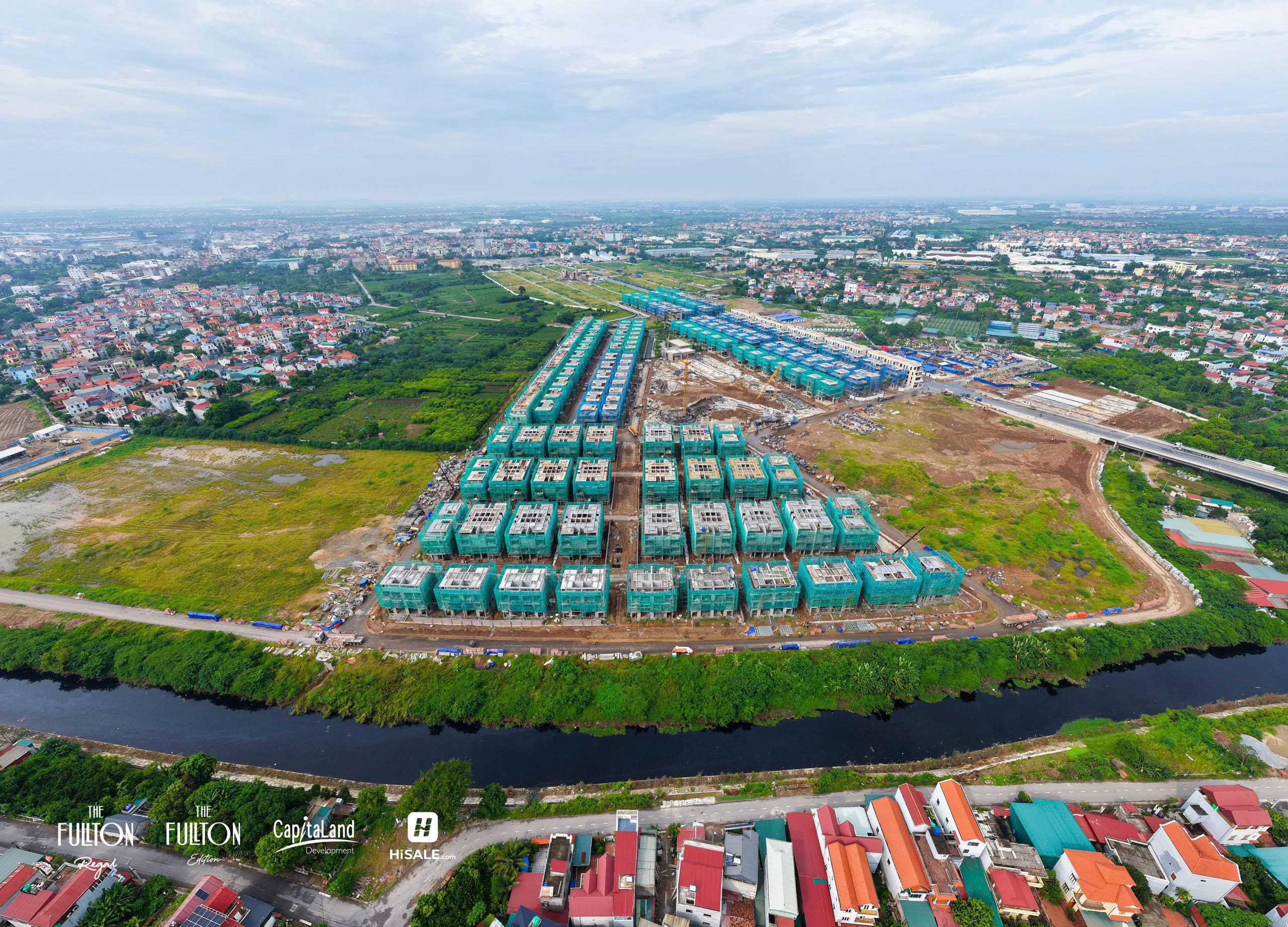 Tiến độ Phân Khu The Fullton Editon Tháng 8