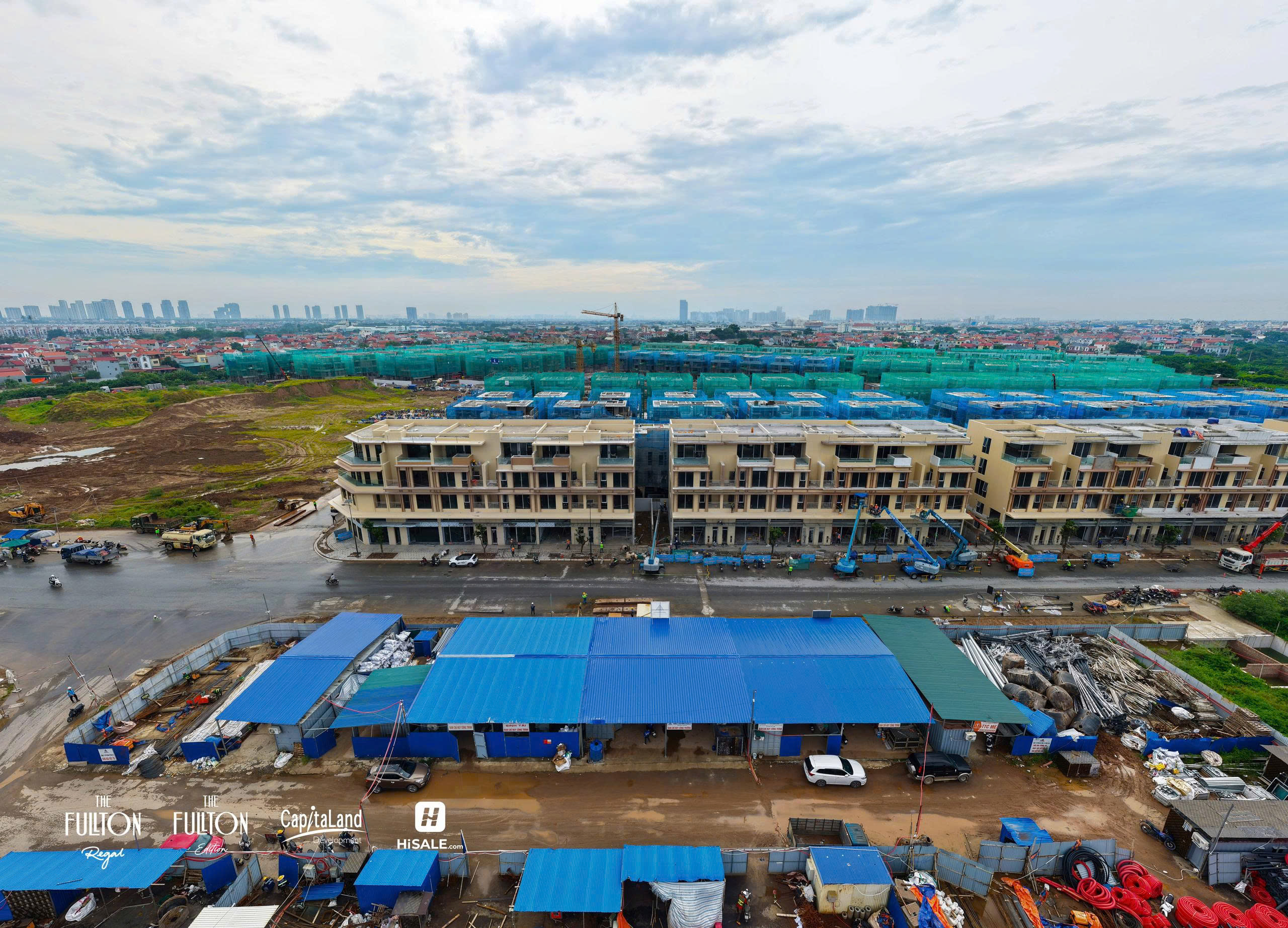 Tiến độ Phân Khu The Fullton Editon Tháng 8