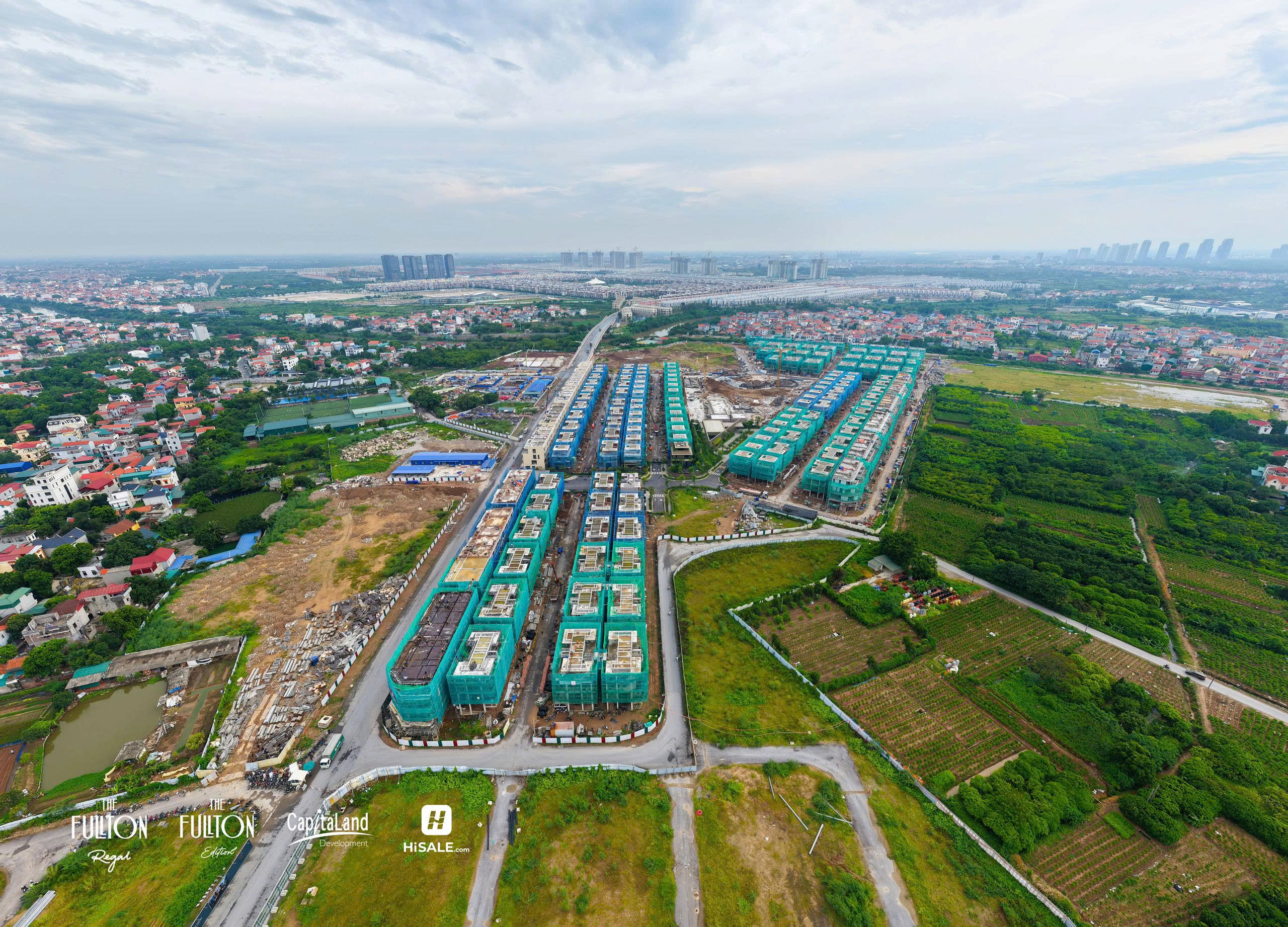 Tiến độ Phân Khu The Fullton Editon Tháng 8