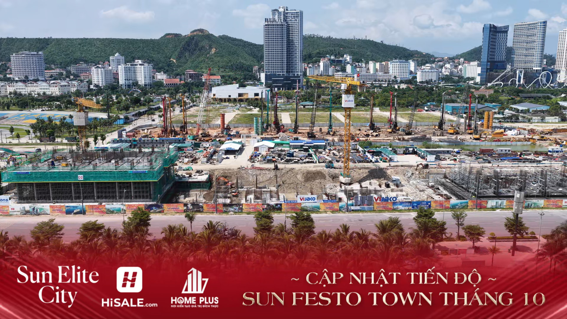 Tiện ích dự án Sun Festo Town Tháng 10