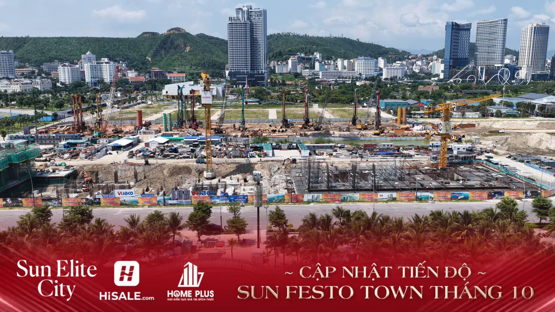 Tiện ích dự án Sun Festo Town Tháng 10