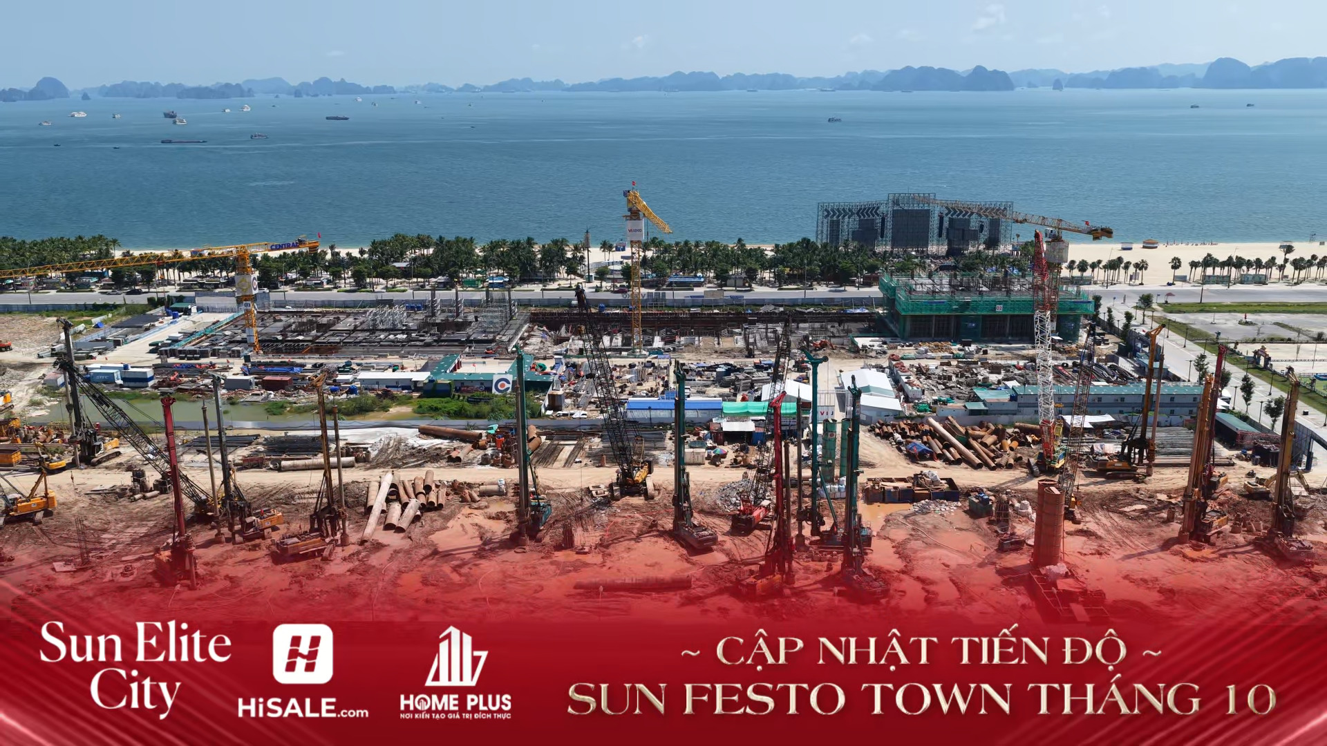 Tiện ích dự án Sun Festo Town Tháng 10