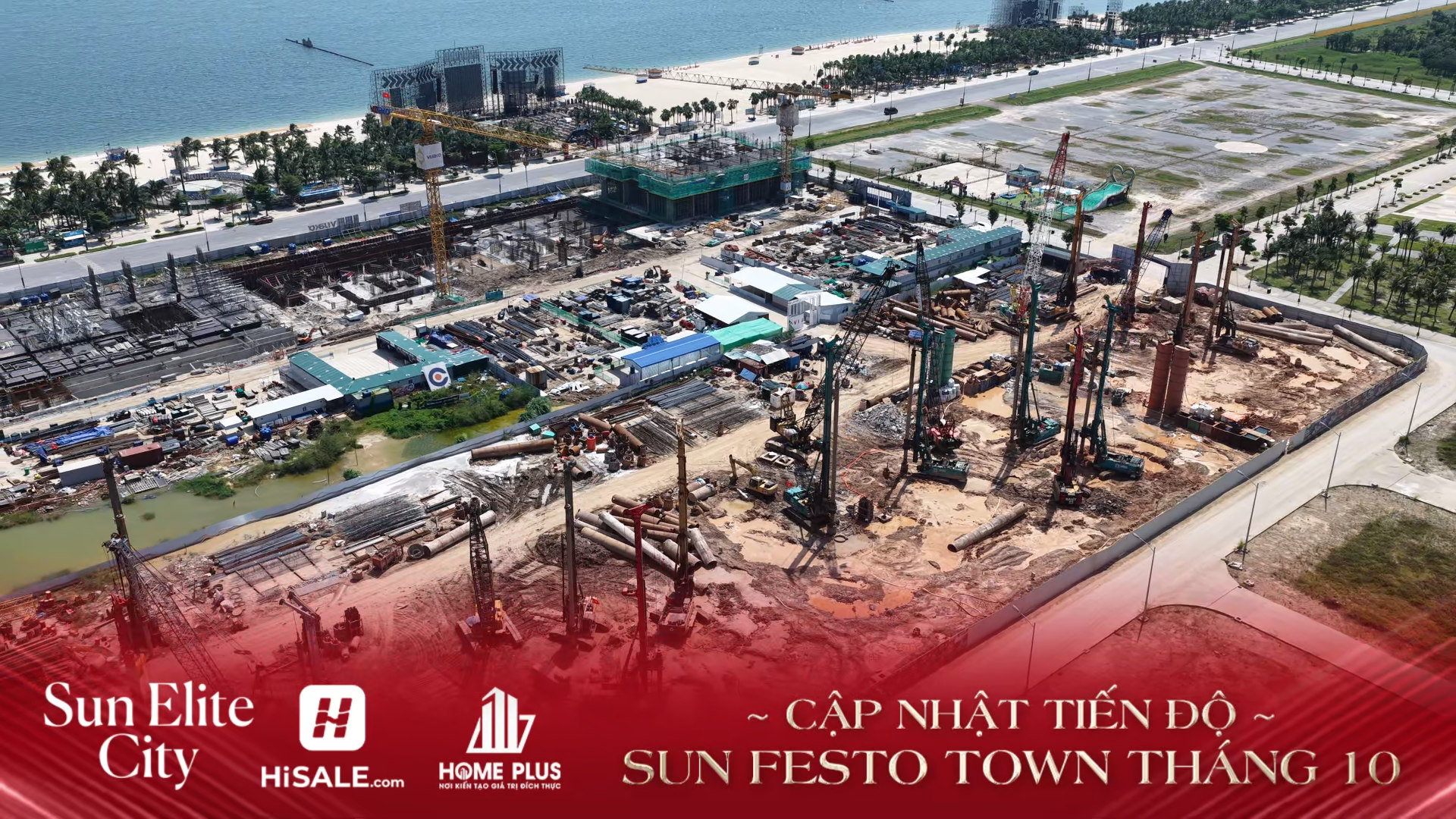Tiện ích dự án Sun Festo Town Tháng 10