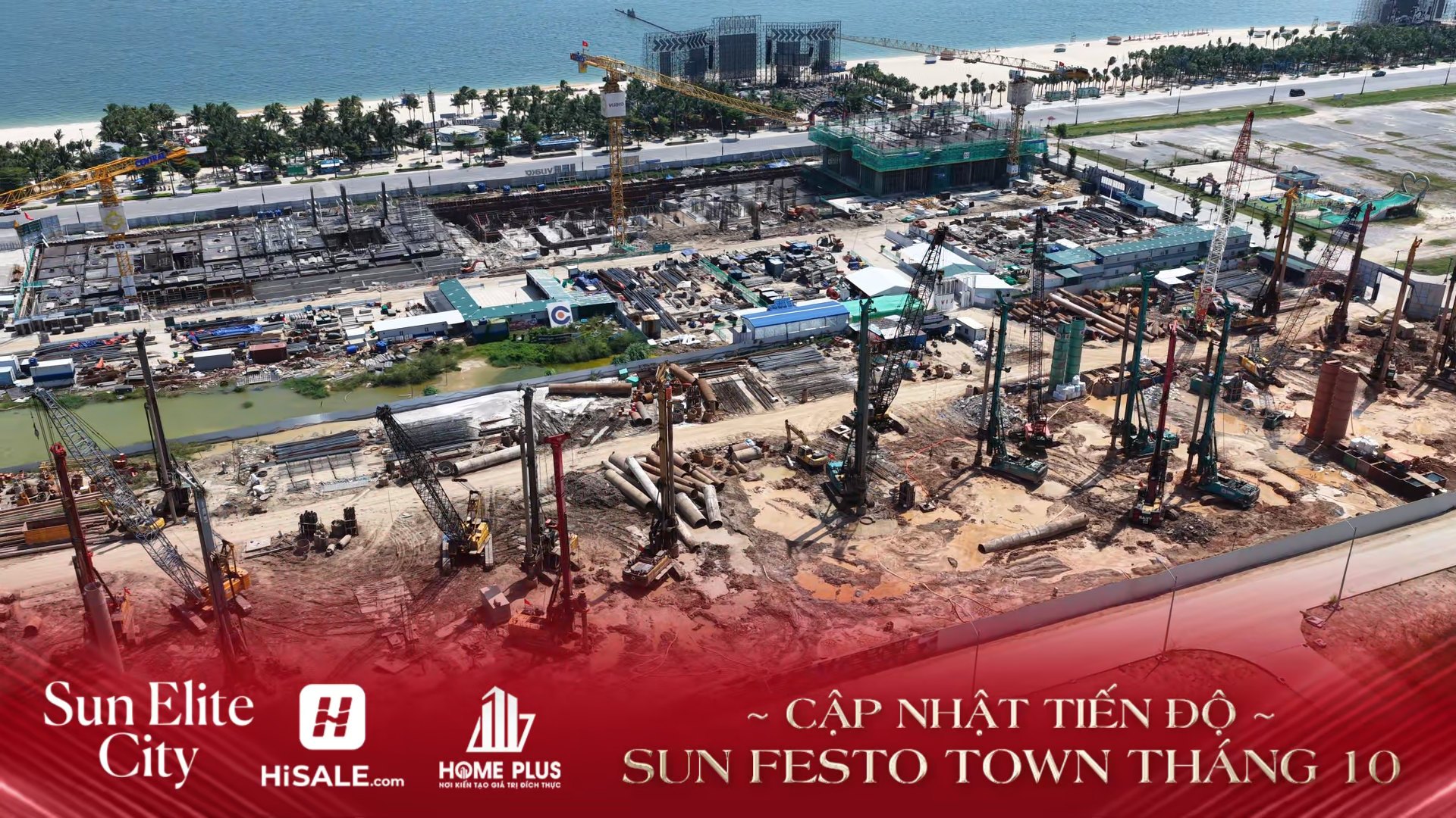 Tiện ích dự án Sun Festo Town Tháng 10