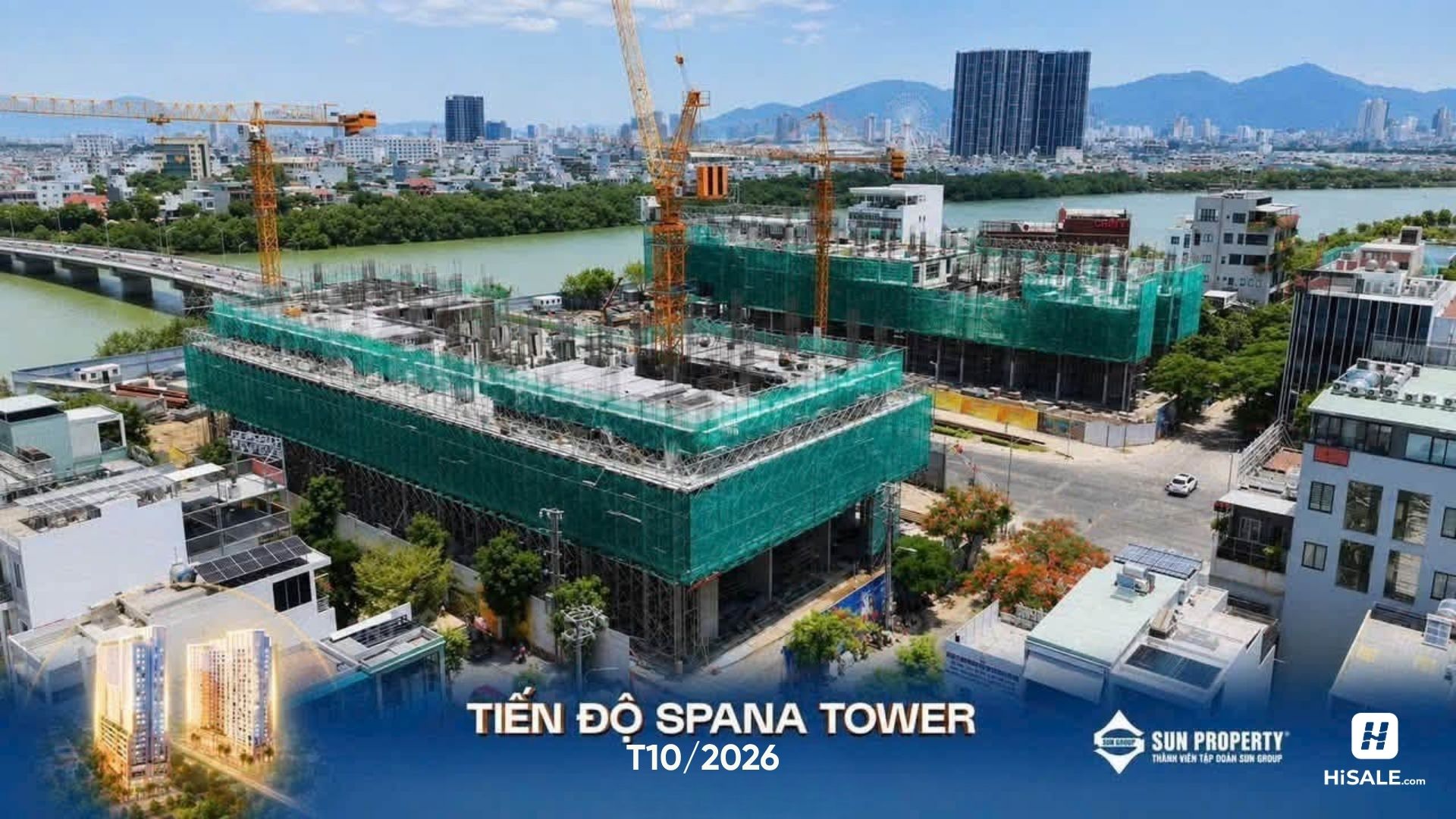 TIẾN ĐỘ DỰ ÁN SPANA TOWER