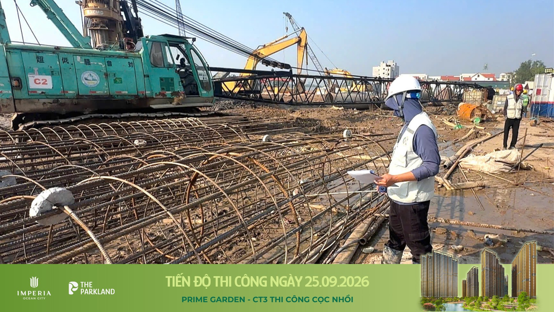 Công trường The Parkland 25/09/2026
