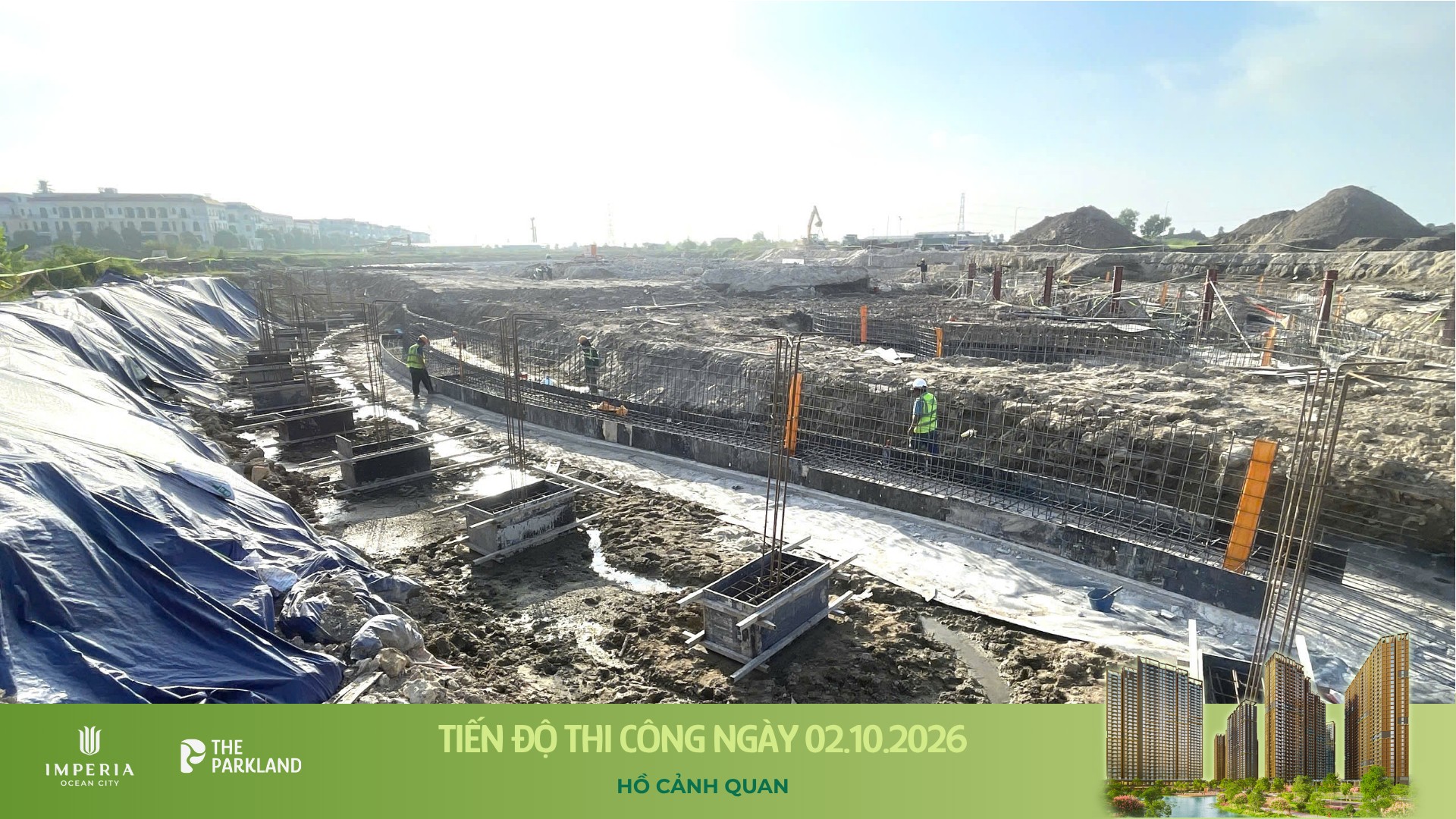 Công trường The Parkland Tháng 10/2026