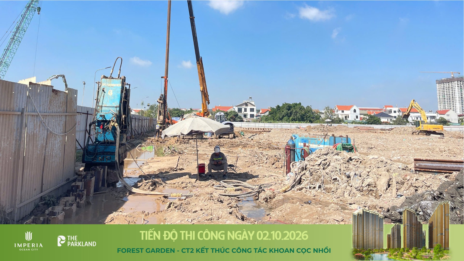 Công trường The Parkland Tháng 10/2026