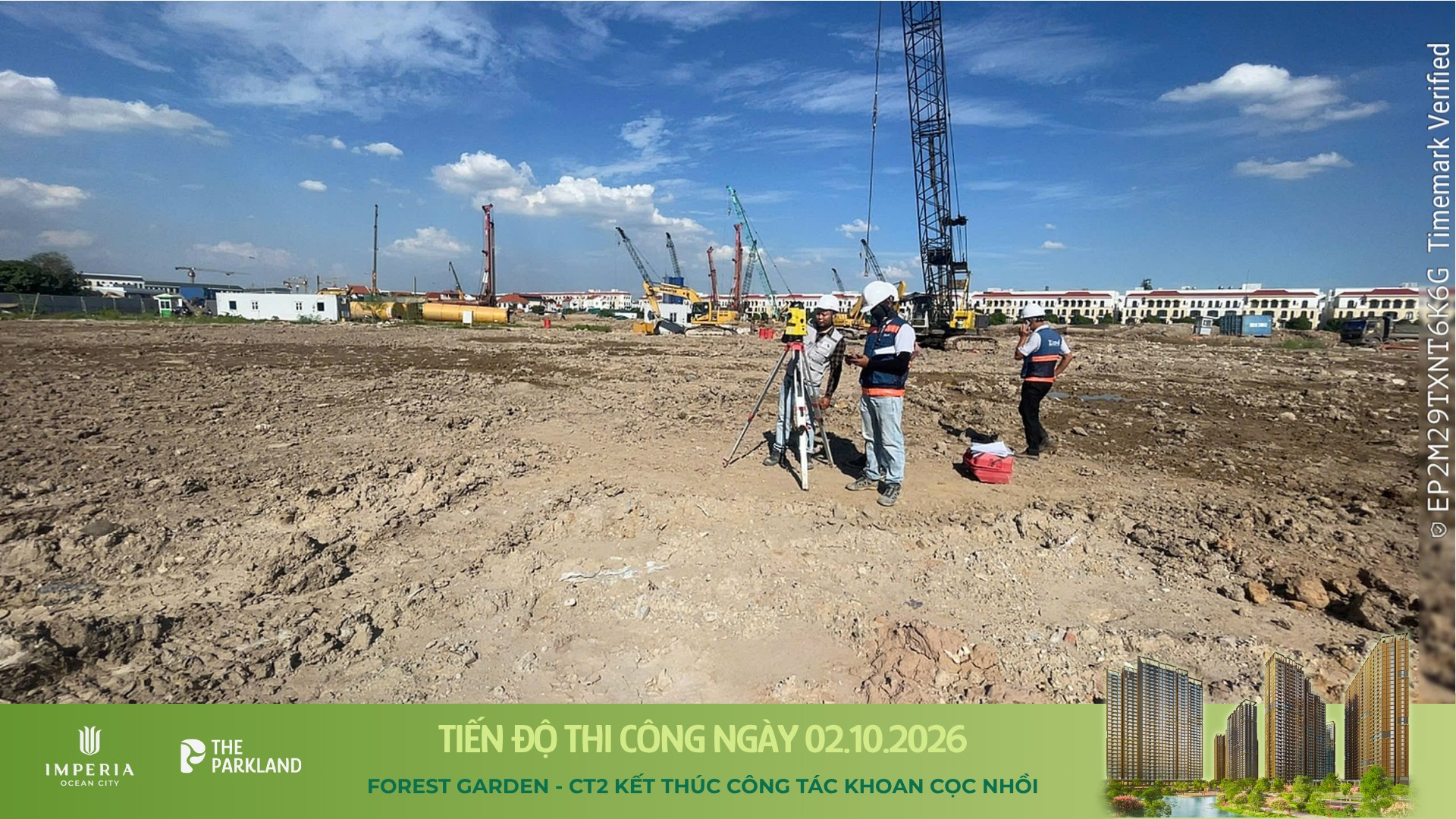 Công trường The Parkland Tháng 10/2026