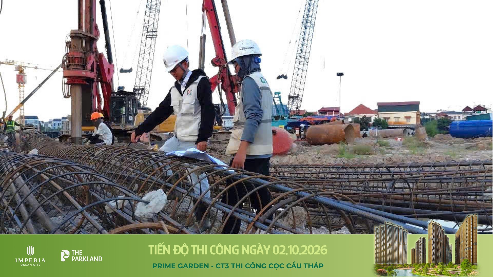 Công trường The Parkland Tháng 10/2026