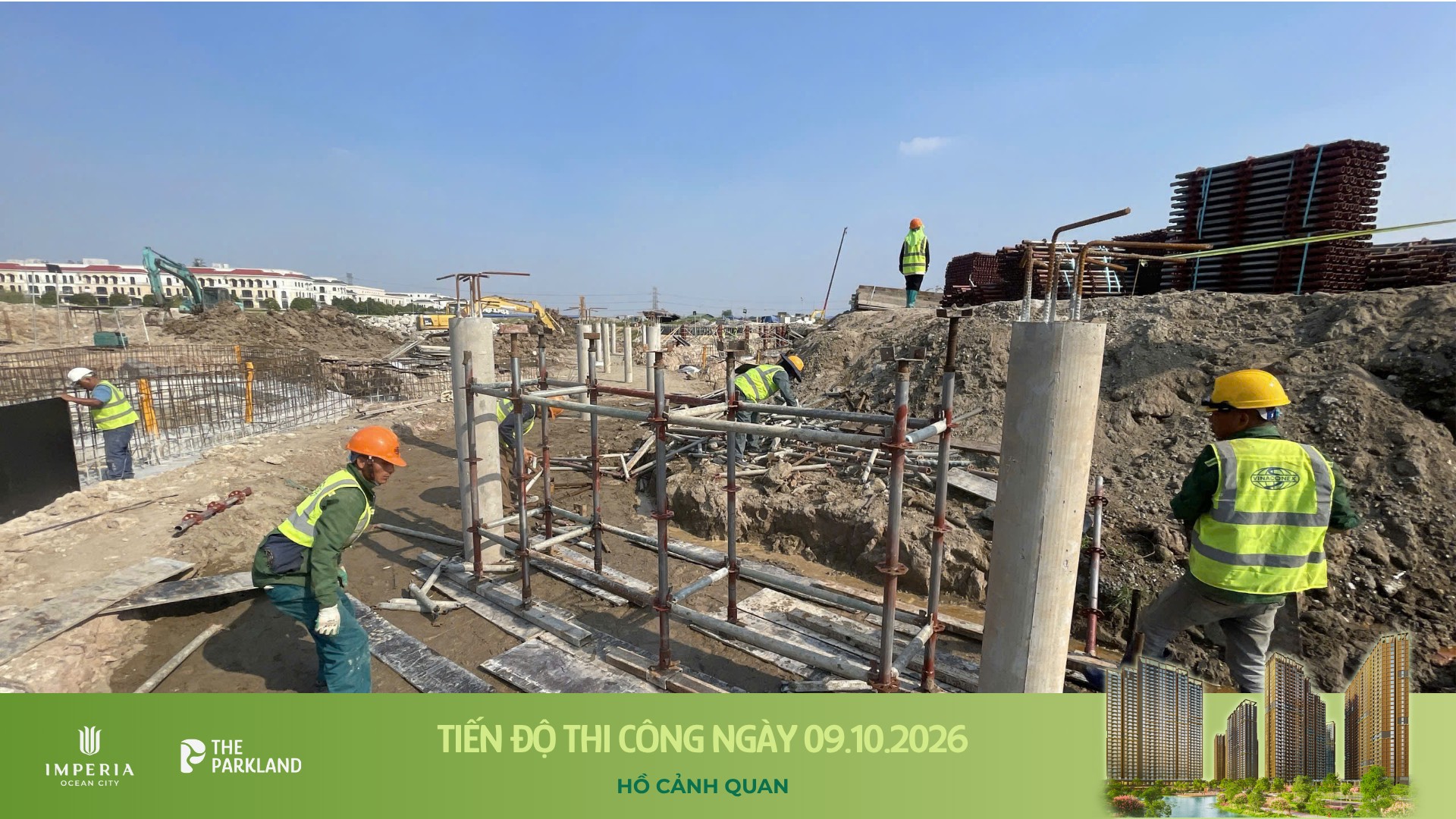 Công trường The Parkland Tháng 10/2026