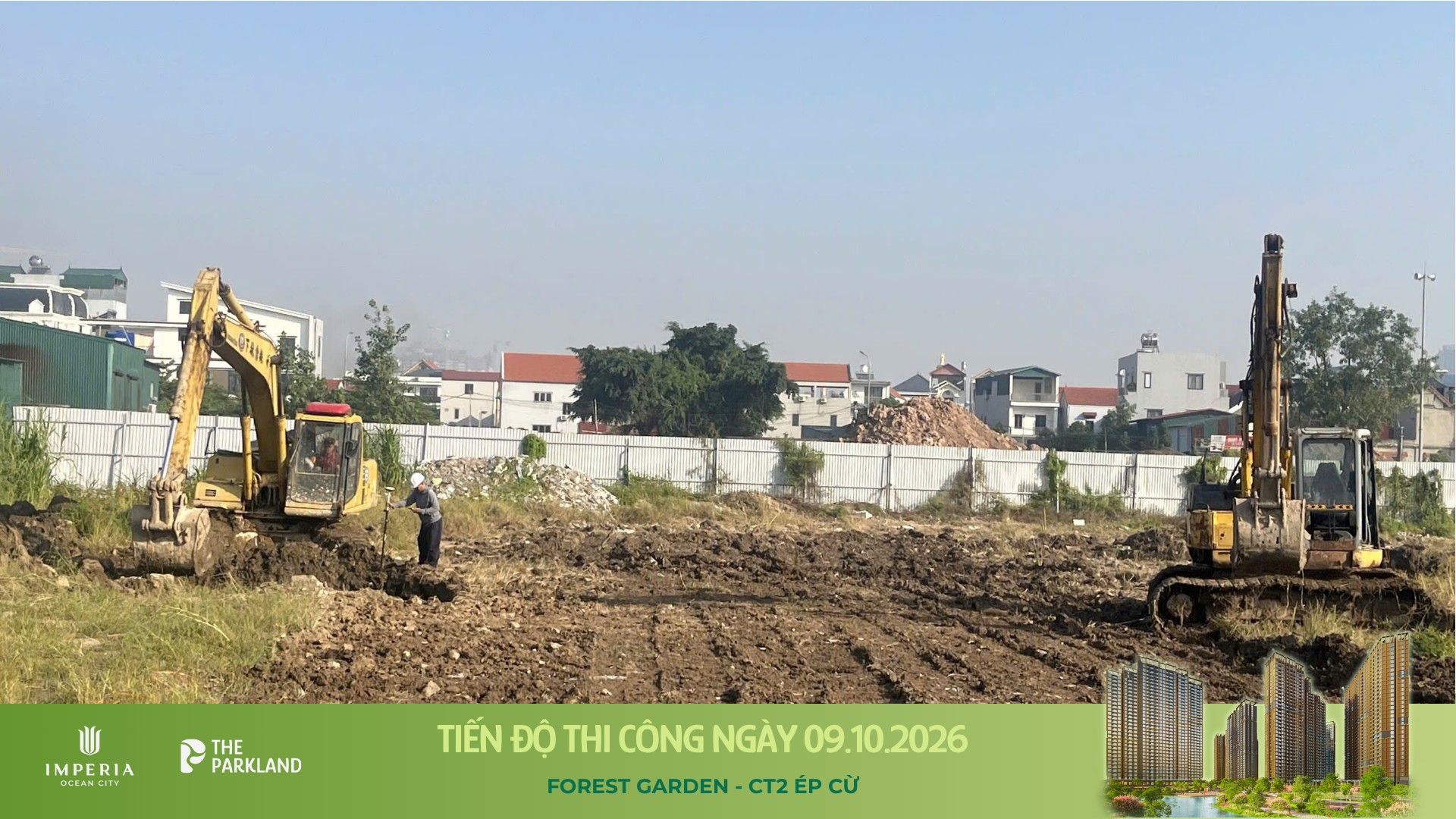 Công trường The Parkland Tháng 10/2026