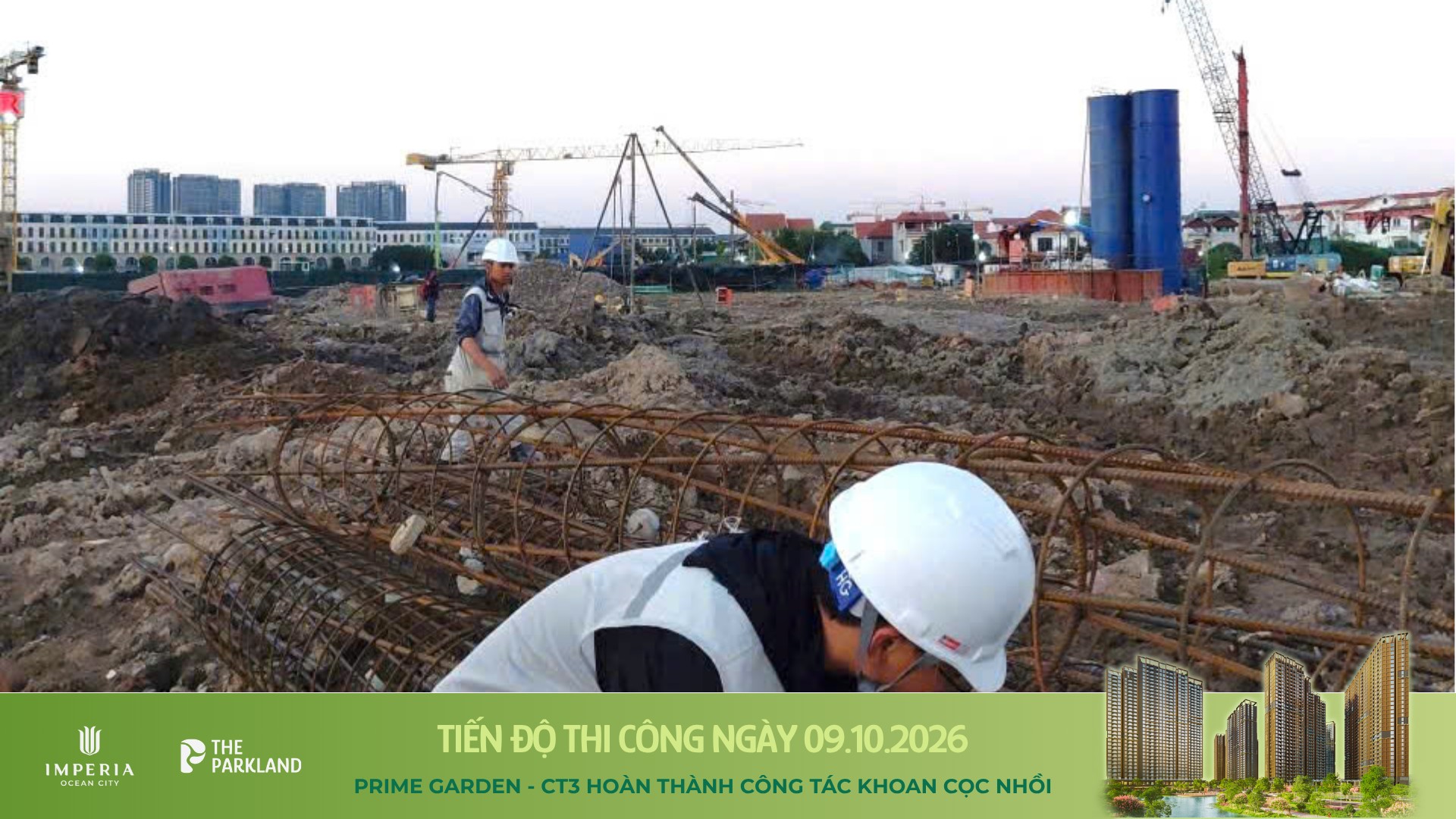 Công trường The Parkland Tháng 10/2026