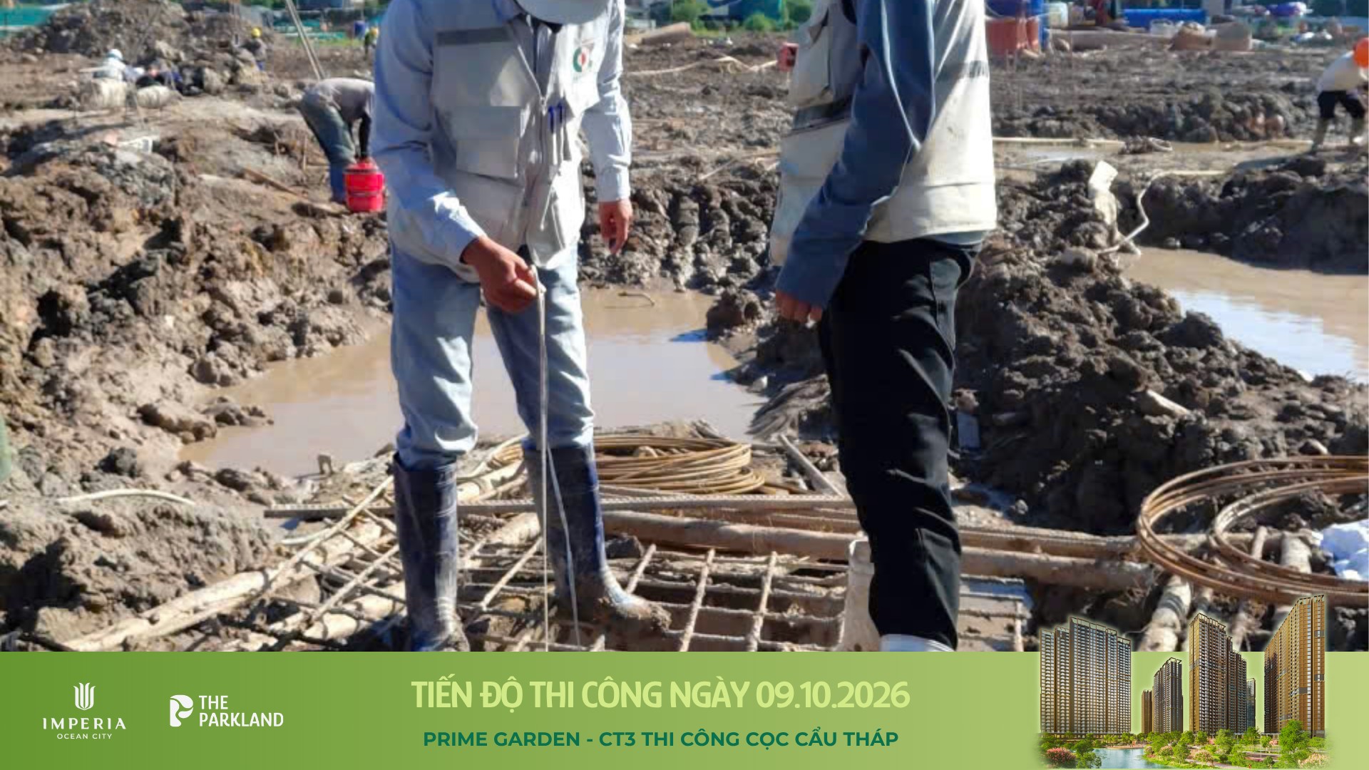 Công trường The Parkland Tháng 10/2026