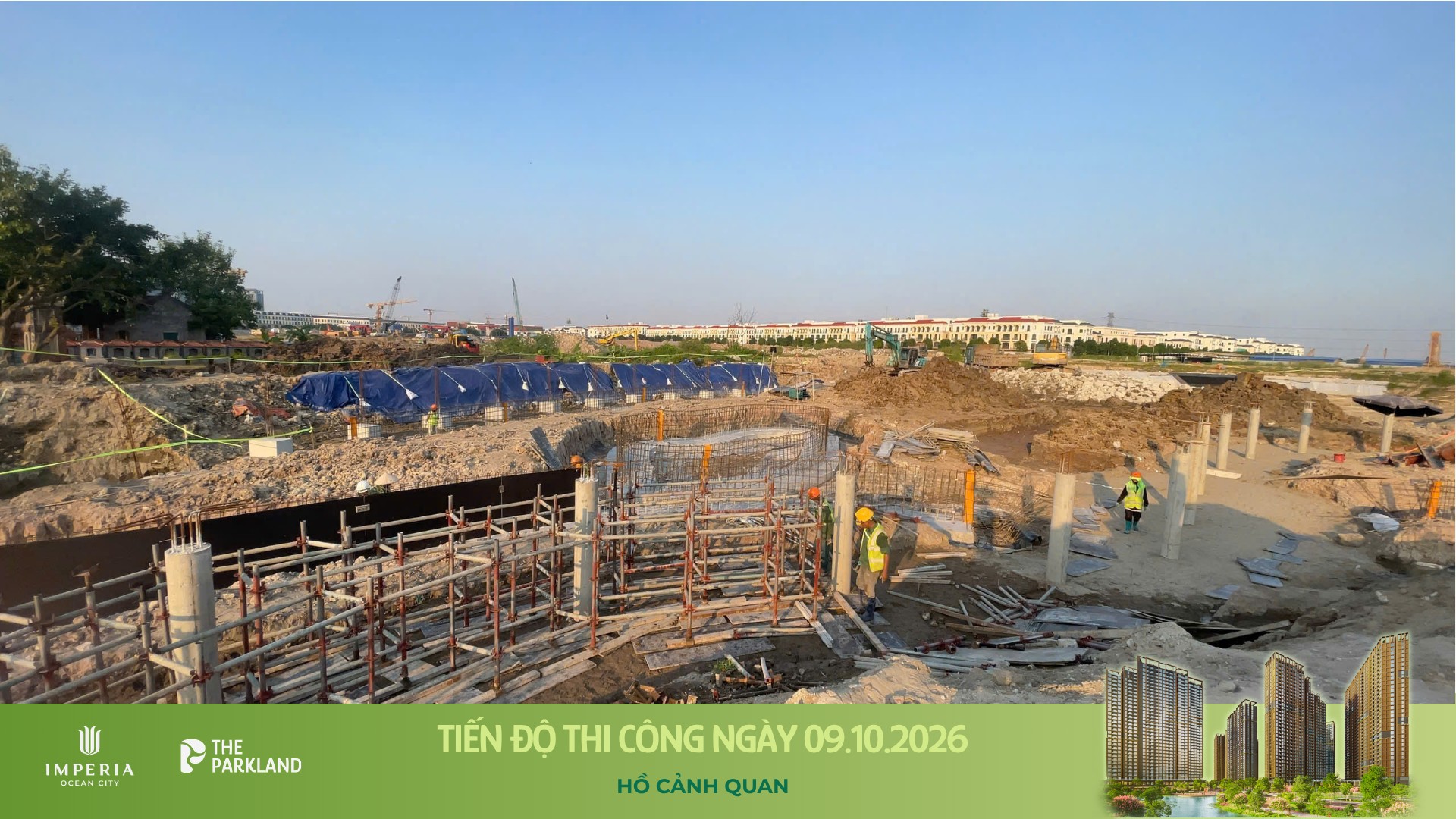 Công trường The Parkland Tháng 10/2026