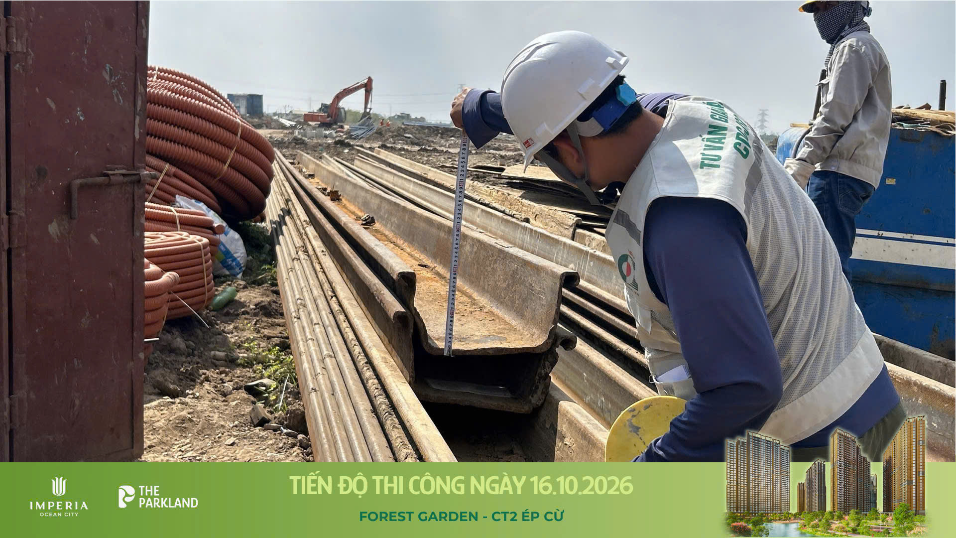 Công trường The Parkland Tháng 10/2026