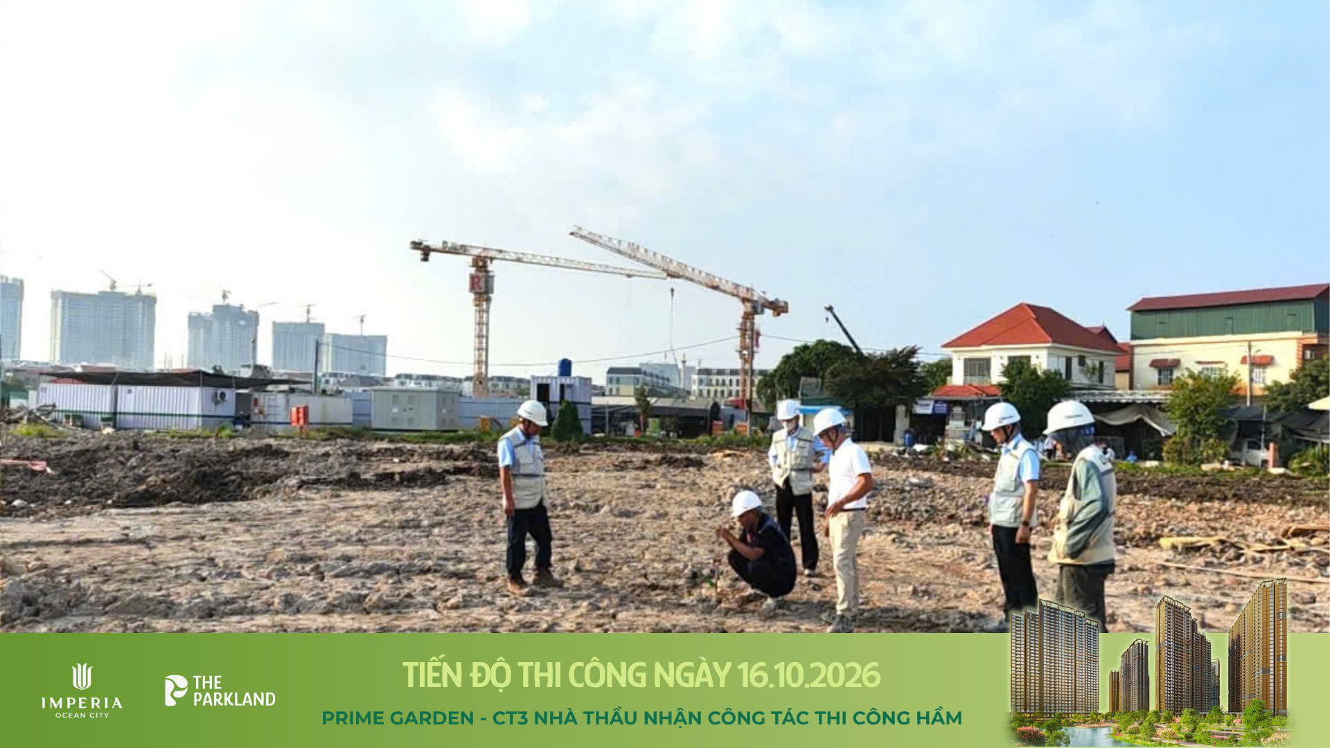 Công trường The Parkland Tháng 10/2026