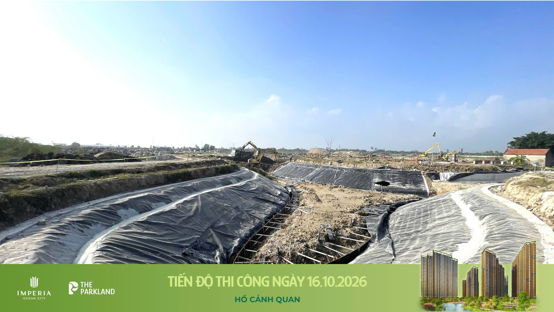 Công trường The Parkland Tháng 10/2026