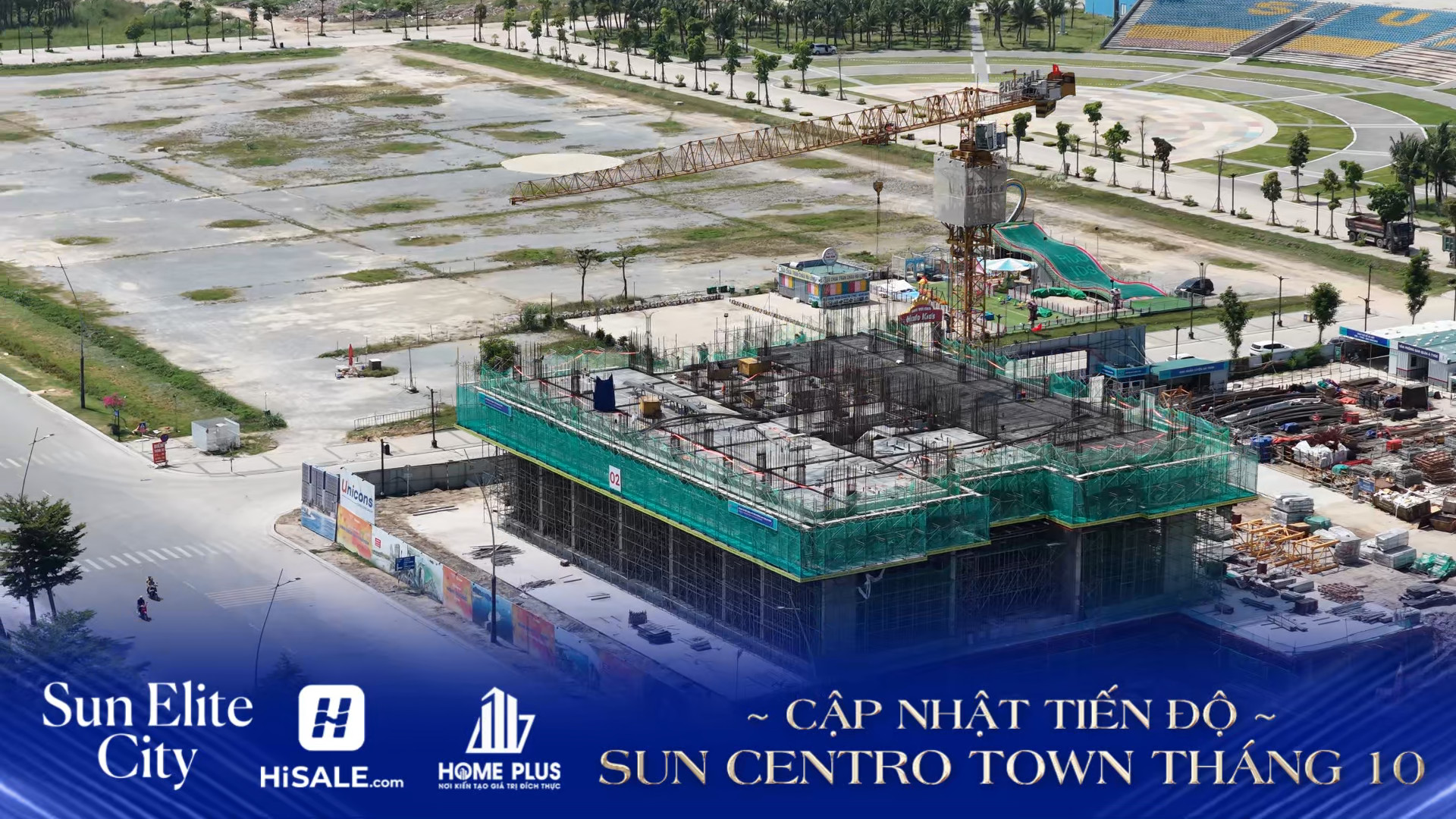 Tiện ích dự án Sun tháng 10