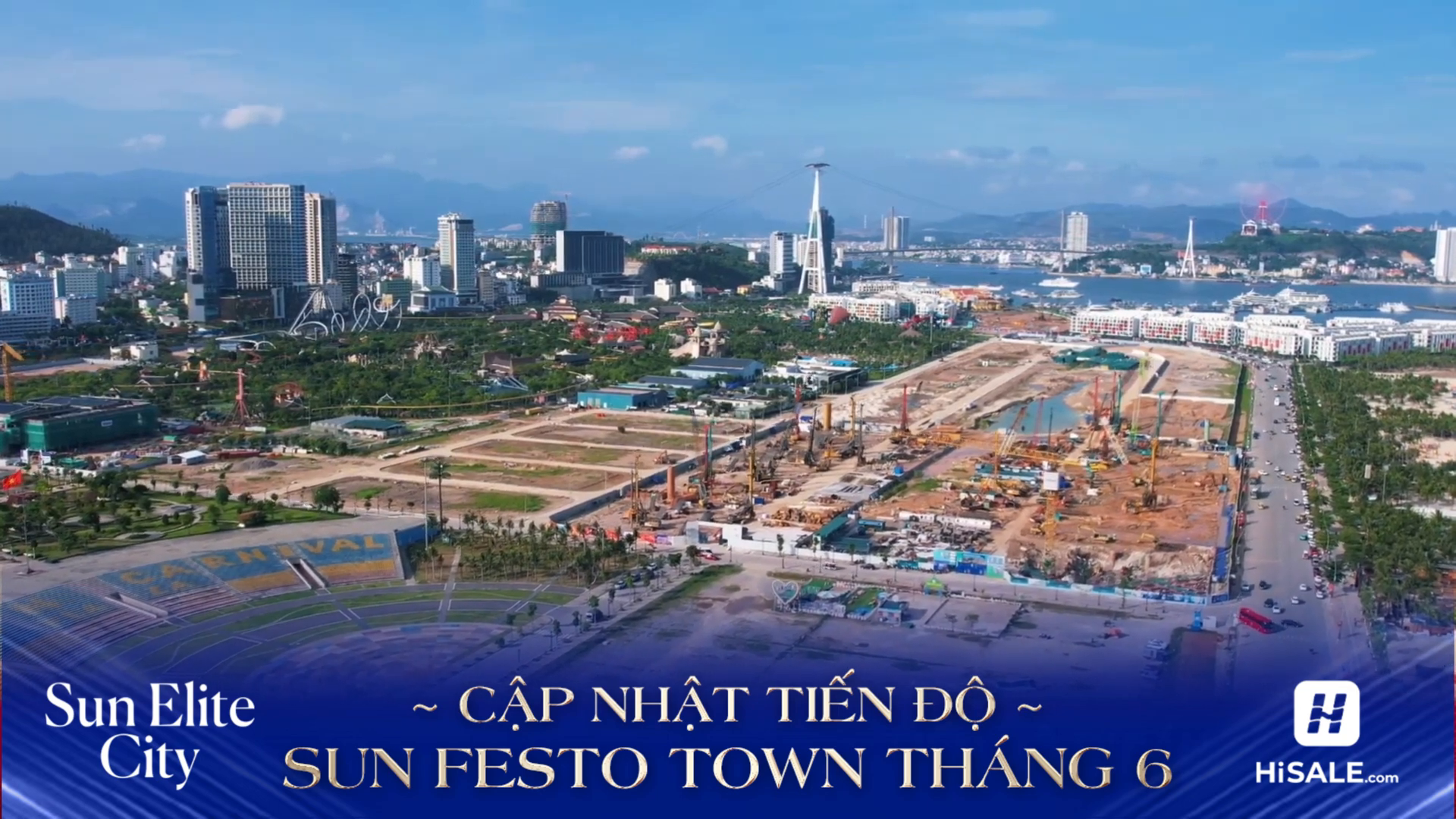 Tiến độ dự án Sun Centro Town