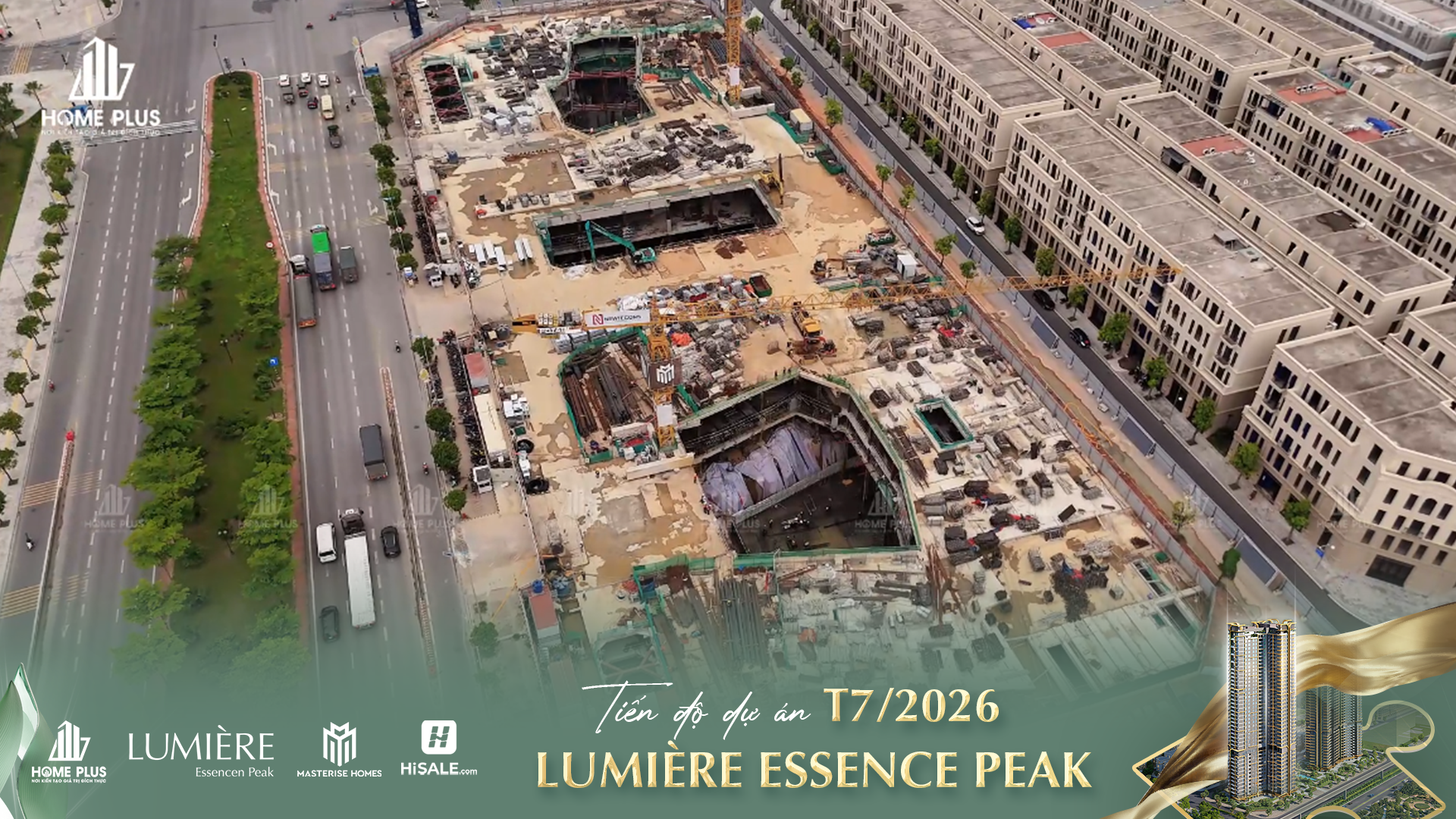 CẬP NHẬT TIẾN ĐỘ T7/2026 LUMIÈRE ESSENCE PEAK