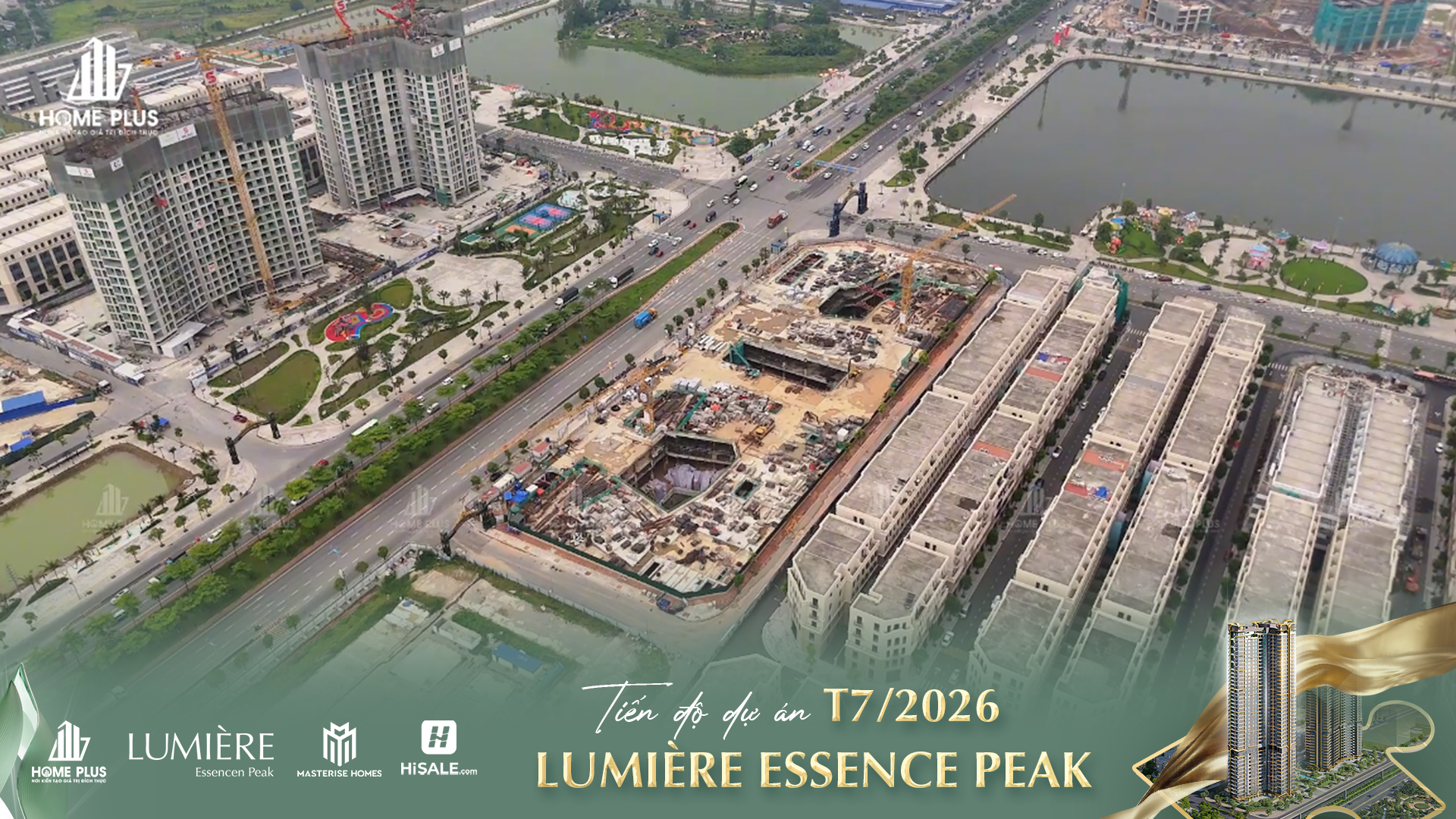 CẬP NHẬT TIẾN ĐỘ T7/2026 LUMIÈRE ESSENCE PEAK