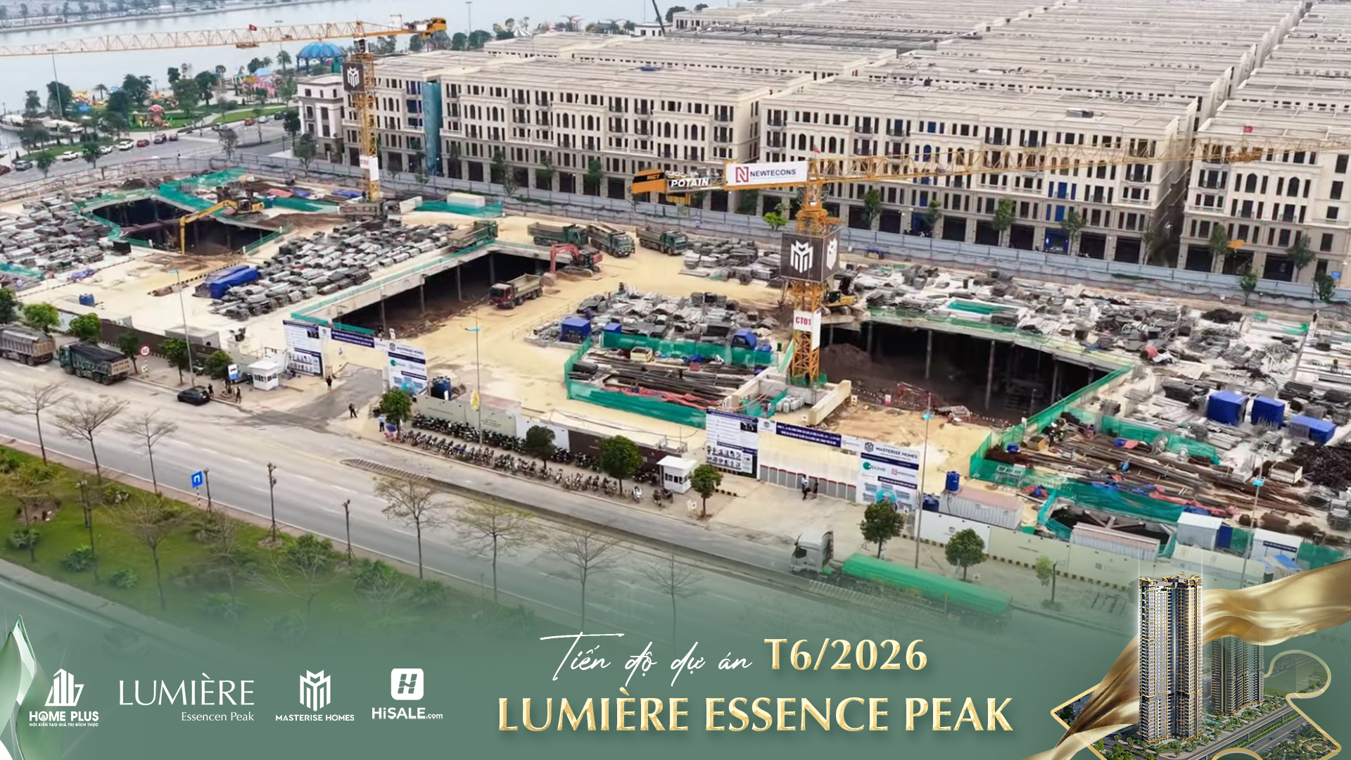 CẬP NHẬT TIẾN ĐỘ T6/2026 LUMIÈRE ESSENCE PEAK