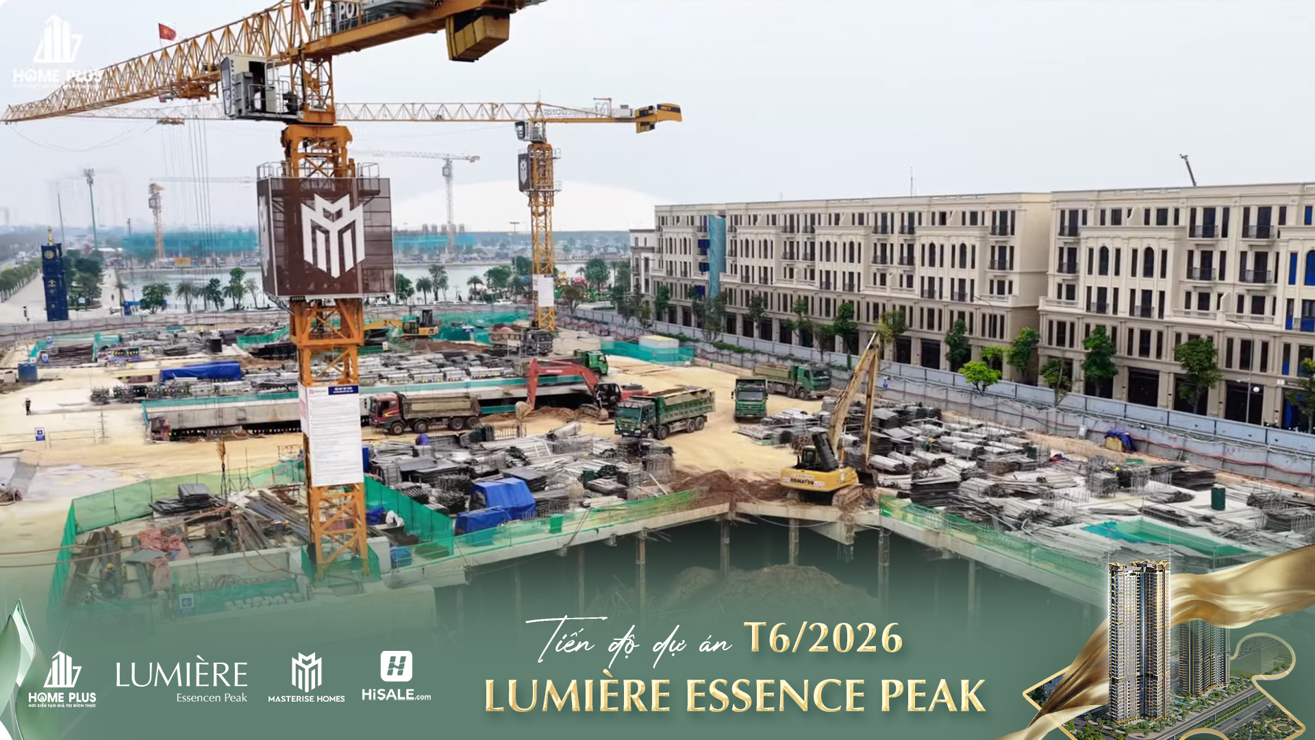CẬP NHẬT TIẾN ĐỘ T6/2026 LUMIÈRE ESSENCE PEAK