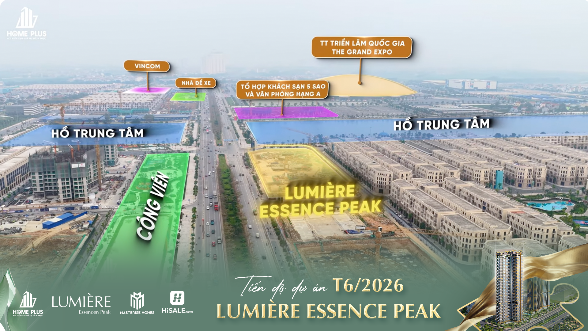 CẬP NHẬT TIẾN ĐỘ T6/2026 LUMIÈRE ESSENCE PEAK