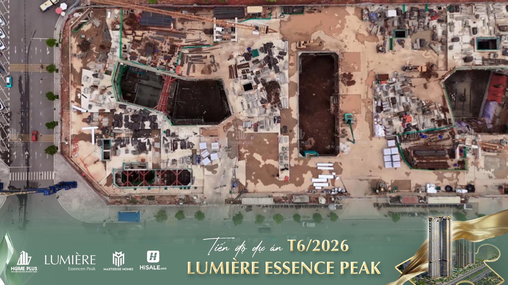 CẬP NHẬT TIẾN ĐỘ T6/2026 LUMIÈRE ESSENCE PEAK