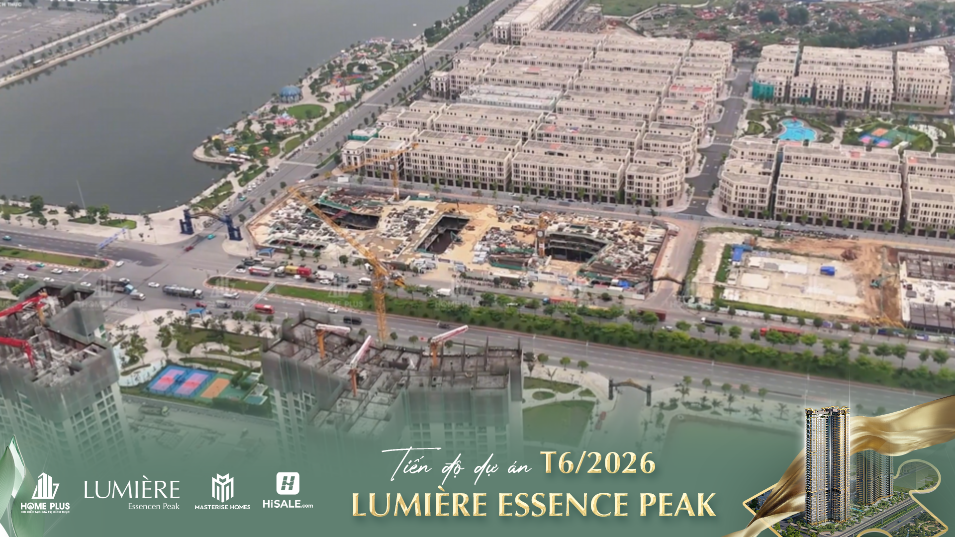 CẬP NHẬT TIẾN ĐỘ T6/2026 LUMIÈRE ESSENCE PEAK