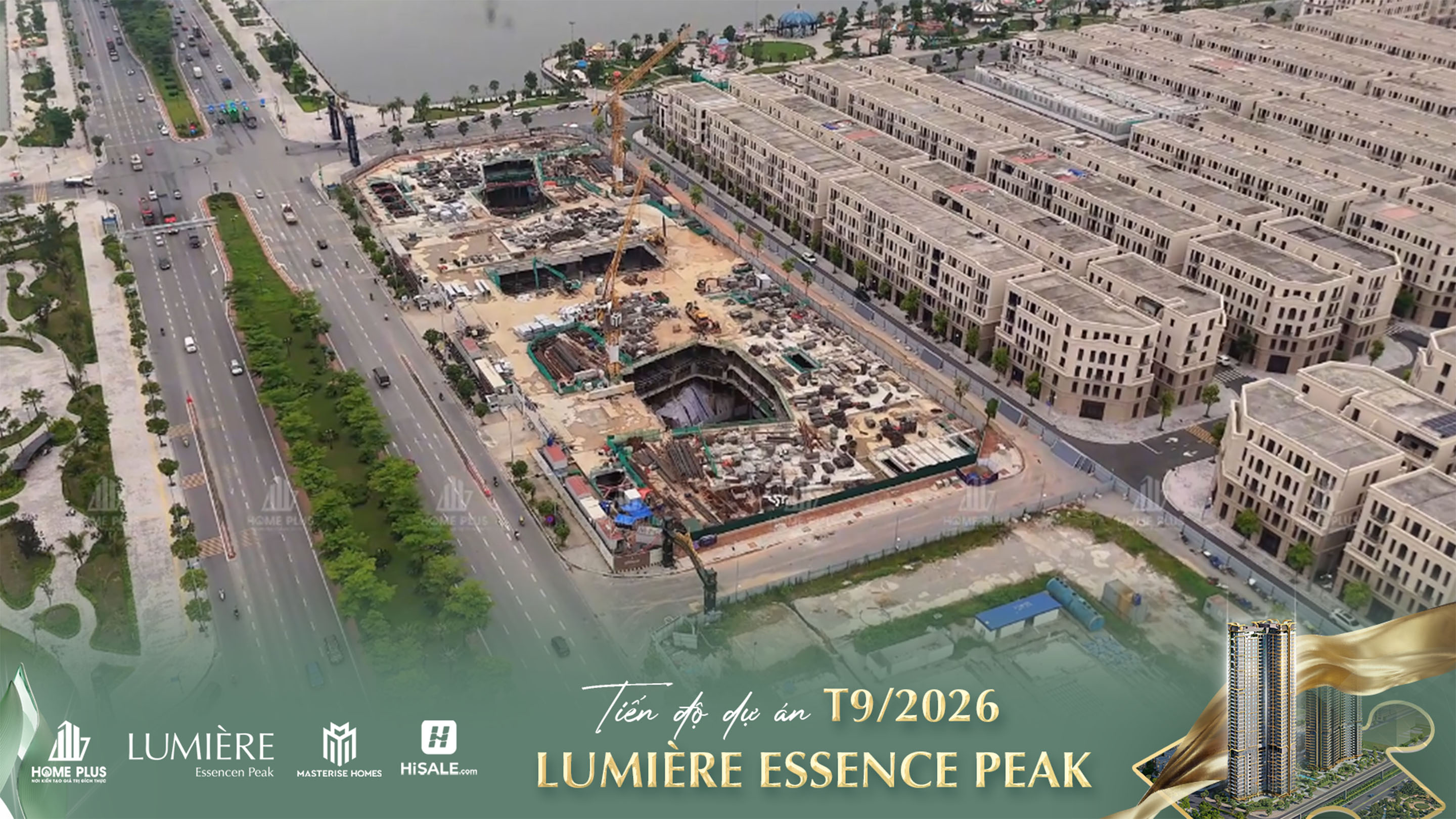 CẬP NHẬT TIẾN ĐỘ T9/2026 LUMIÈRE ESSENCE PEAK