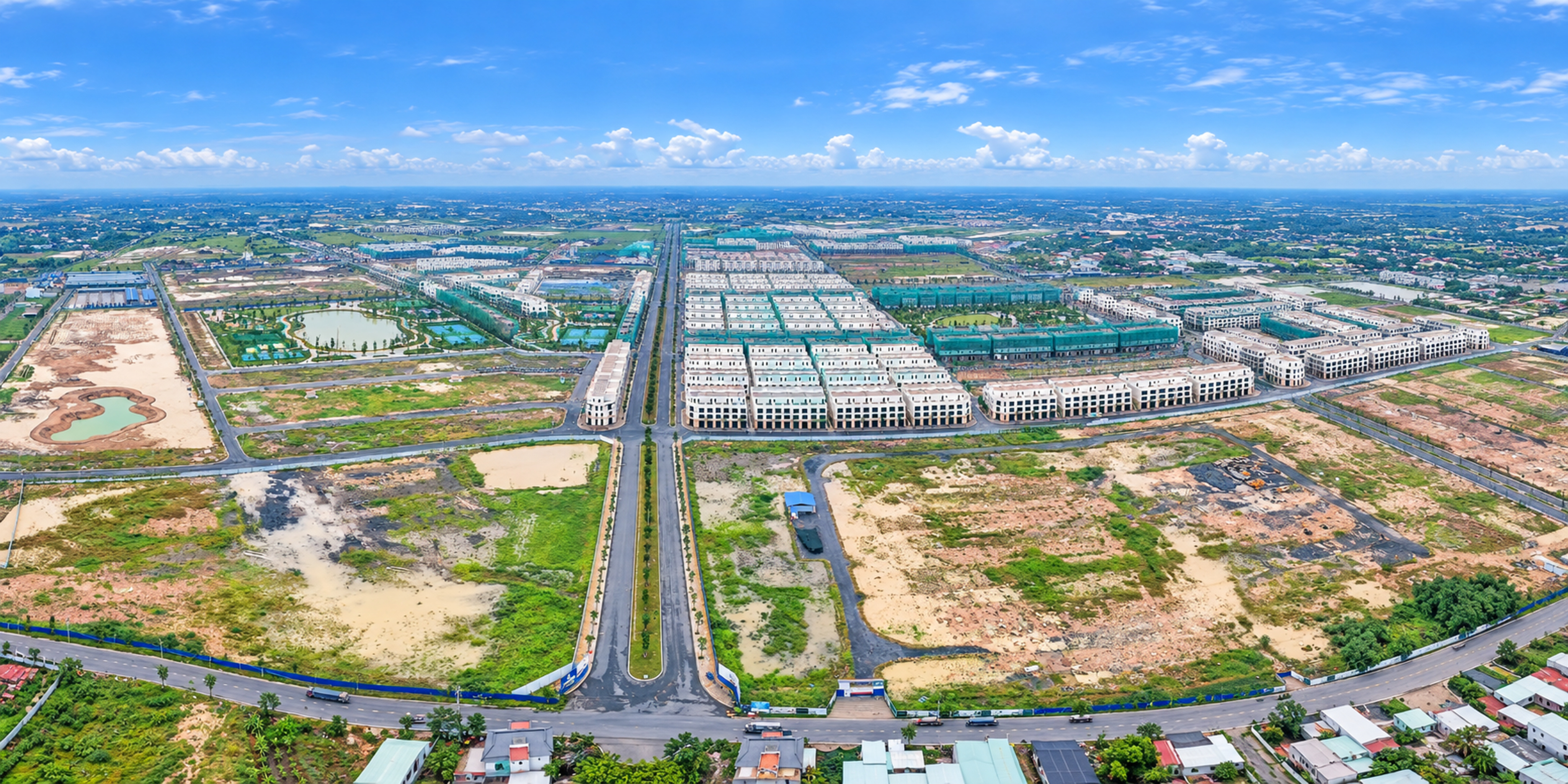 Cập nhật ảnh 360 tiến độ tháng 9 Vinhomes Green City