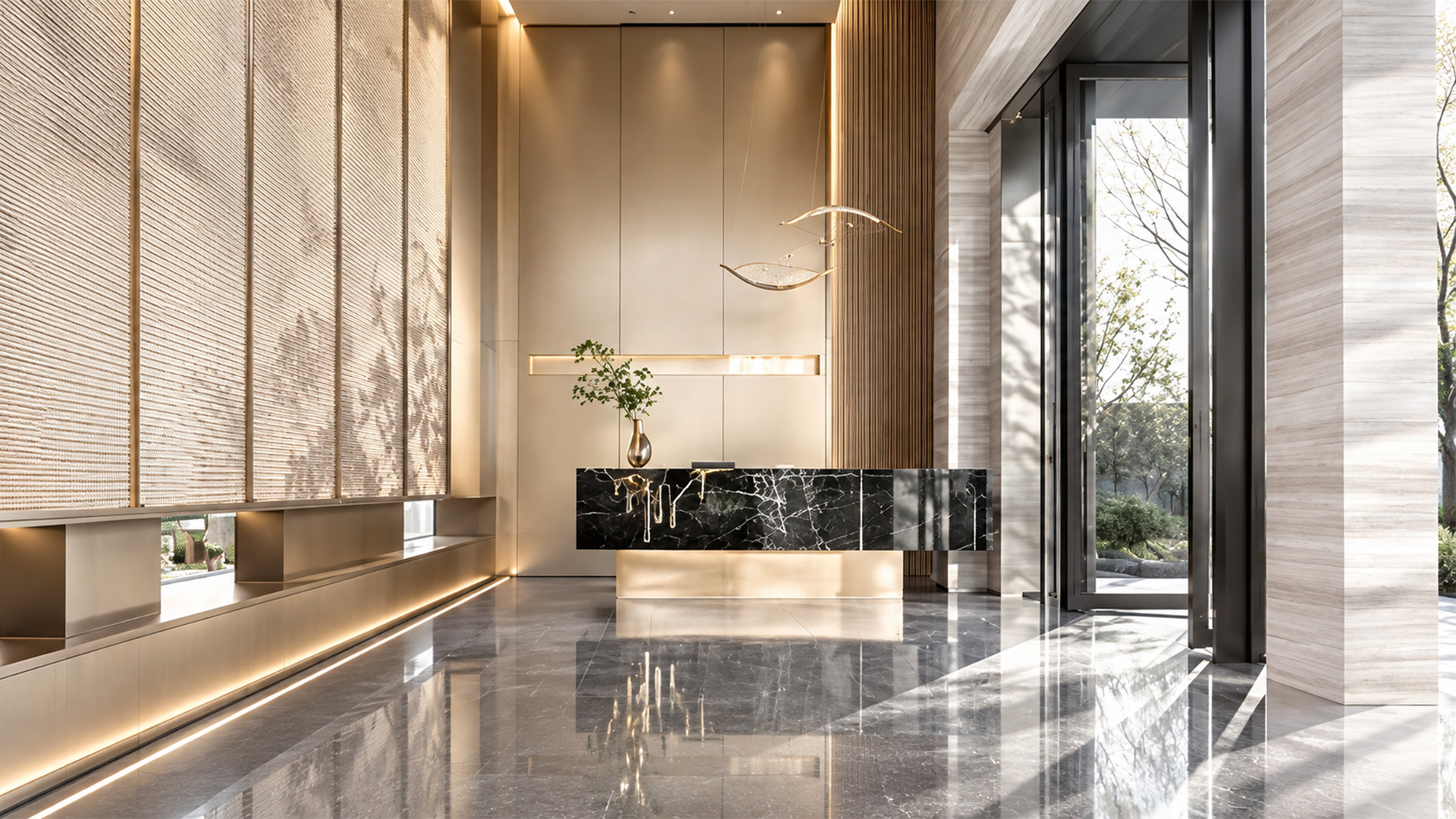 Lobby & Mail Box